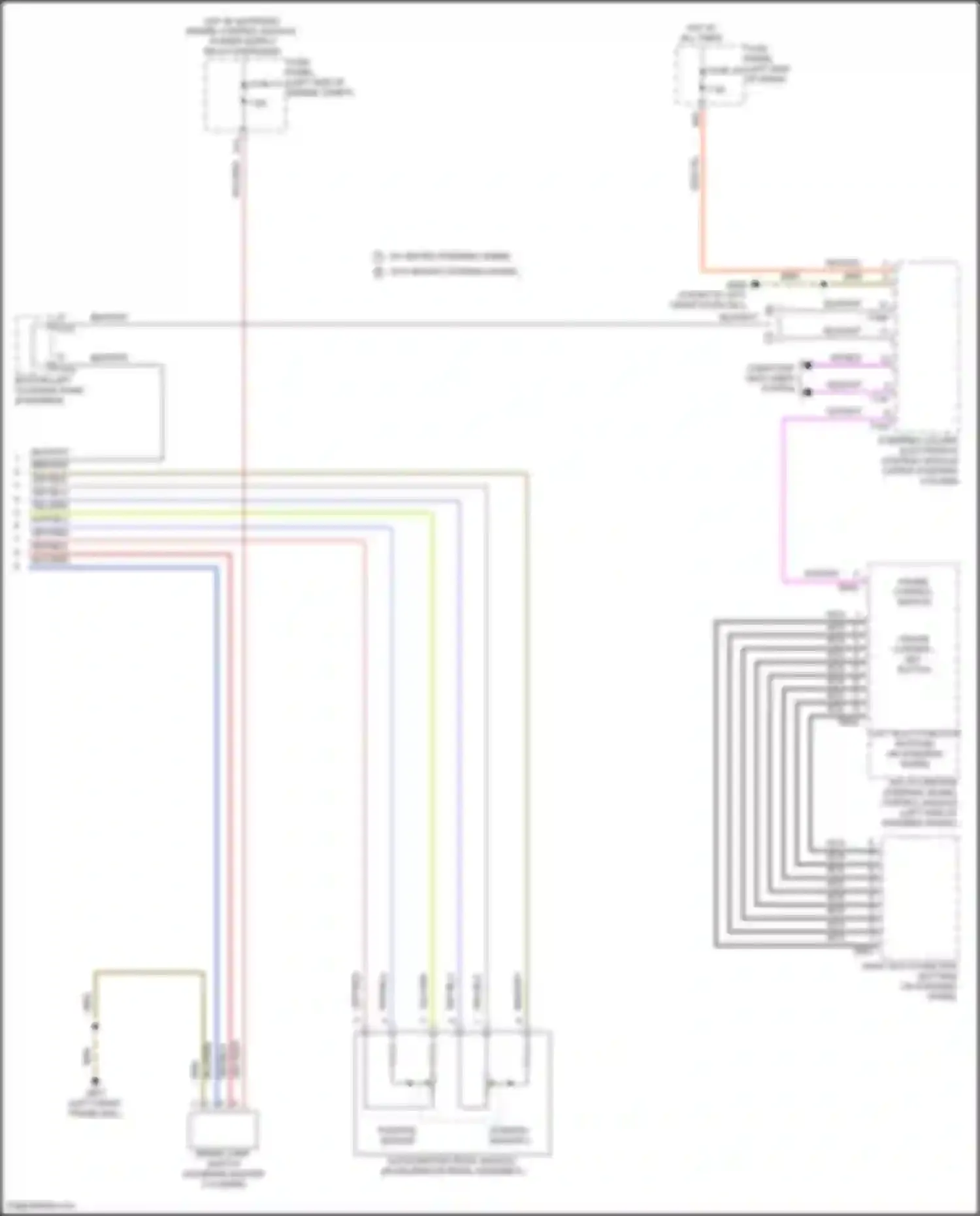Atlas Volkswagen I facelift 2 (2023-2024): Cruise control circuit (2 of 2)
