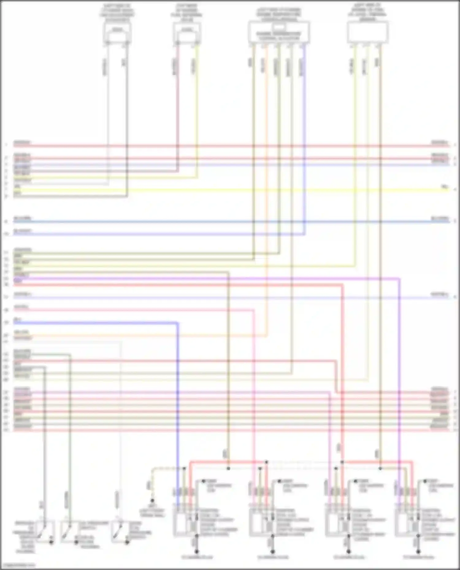 Atlas Volkswagen I facelift 2 (2023-2024): Wiring diagram engine performance 2.0l turbo (8 of 9)