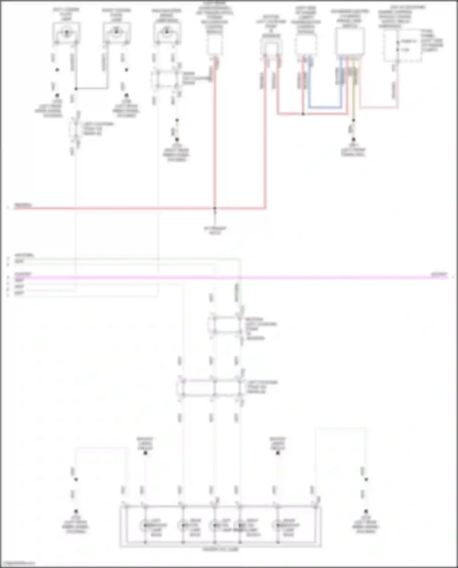 Atlas Volkswagen I facelift 2 (2023-2024): Exterior lamps circuit (2 of 3)