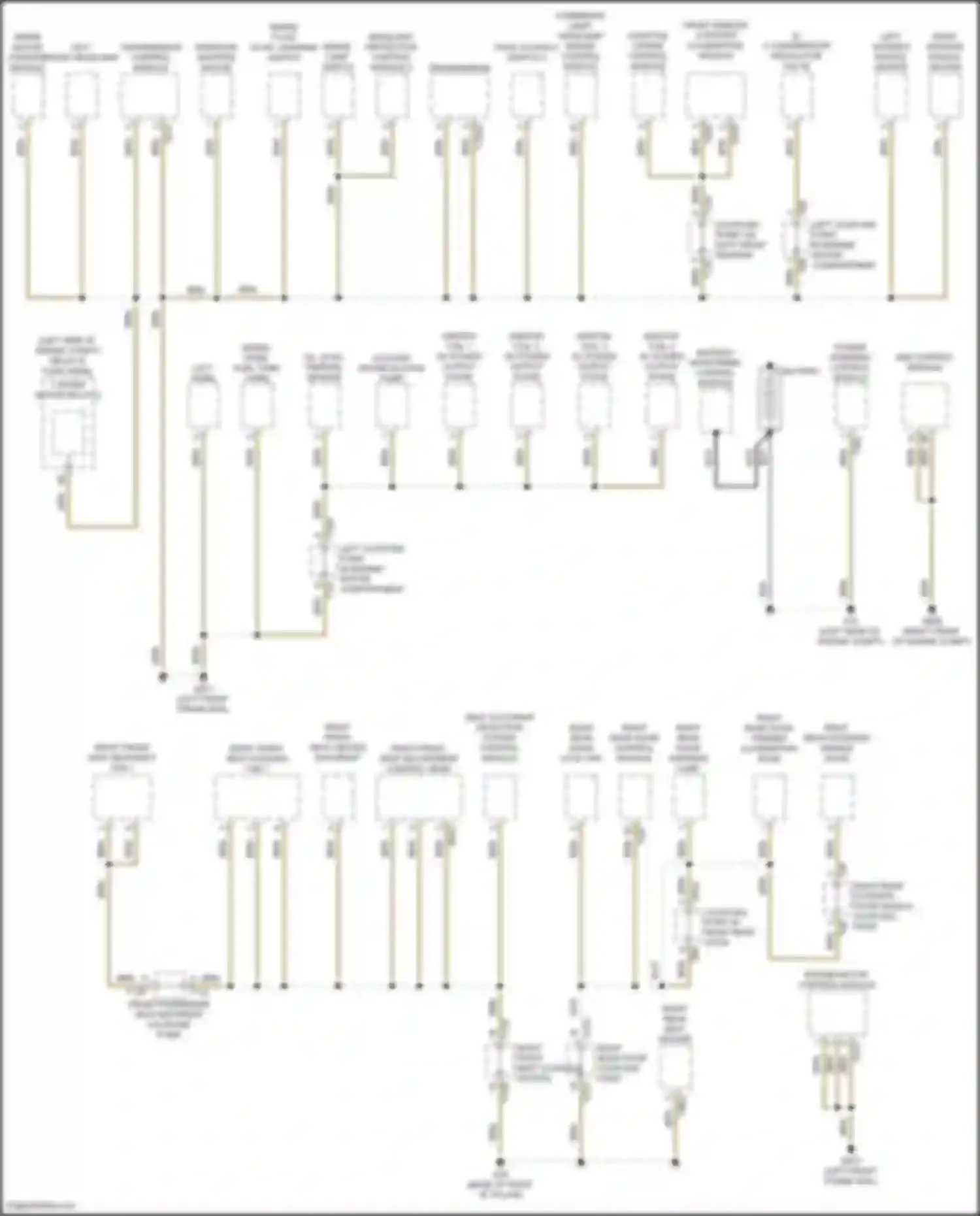 Atlas Volkswagen I facelift 2 (2023-2024): Ground distribution circuit (1 of 4)