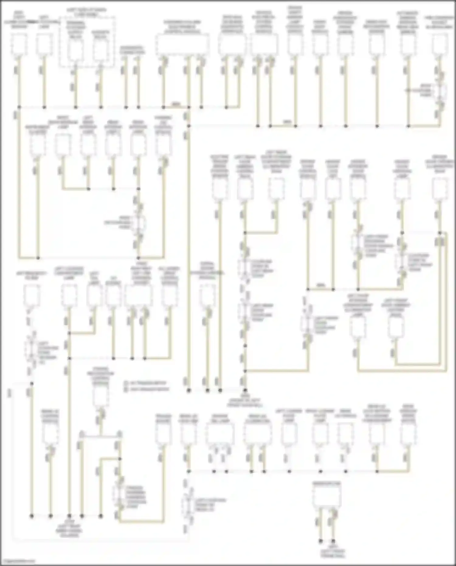 Atlas Volkswagen I facelift 2 (2023-2024): Ground distribution circuit (2 of 4)