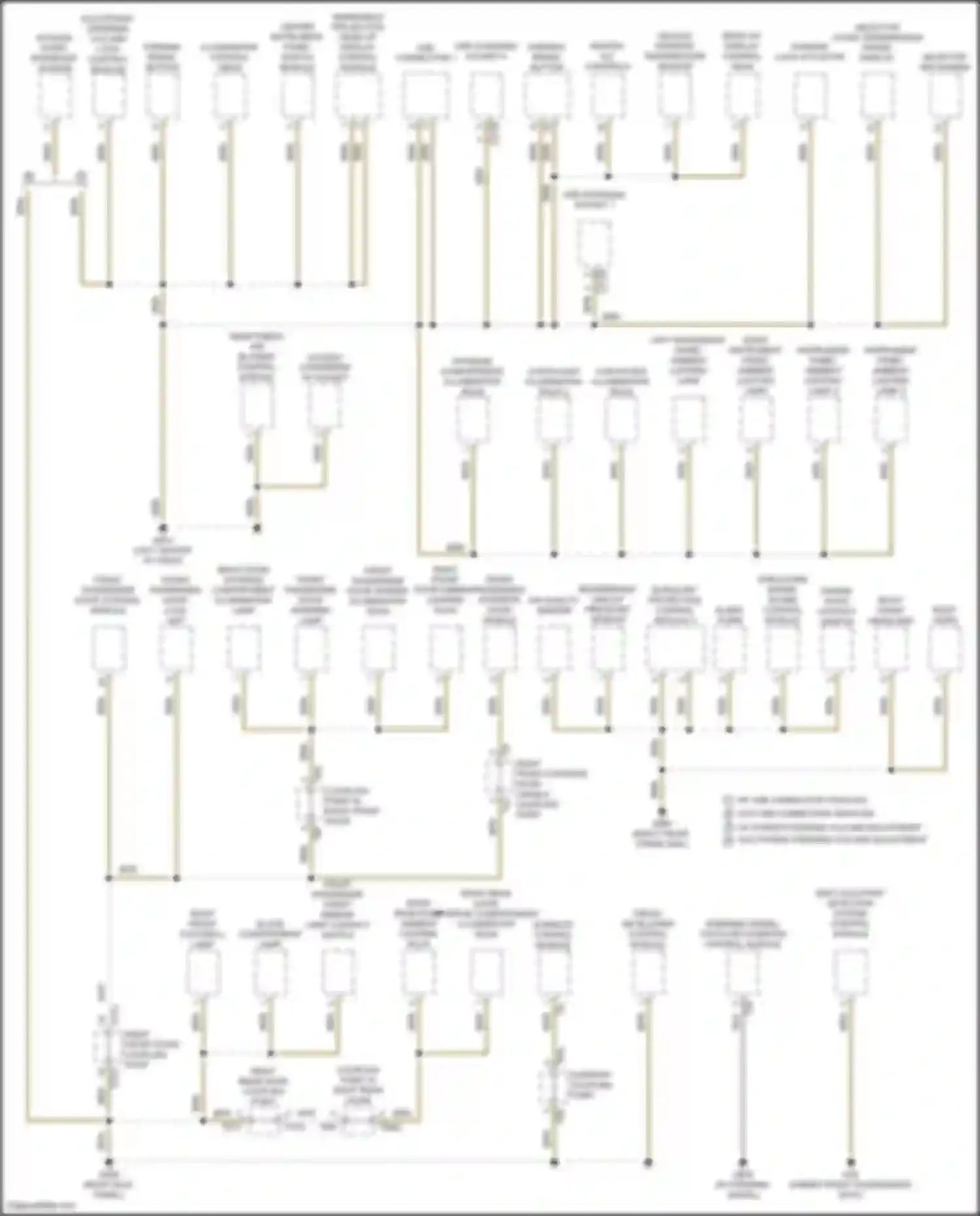 Atlas Volkswagen I facelift 2 (2023-2024): Ground distribution circuit (3 of 4)