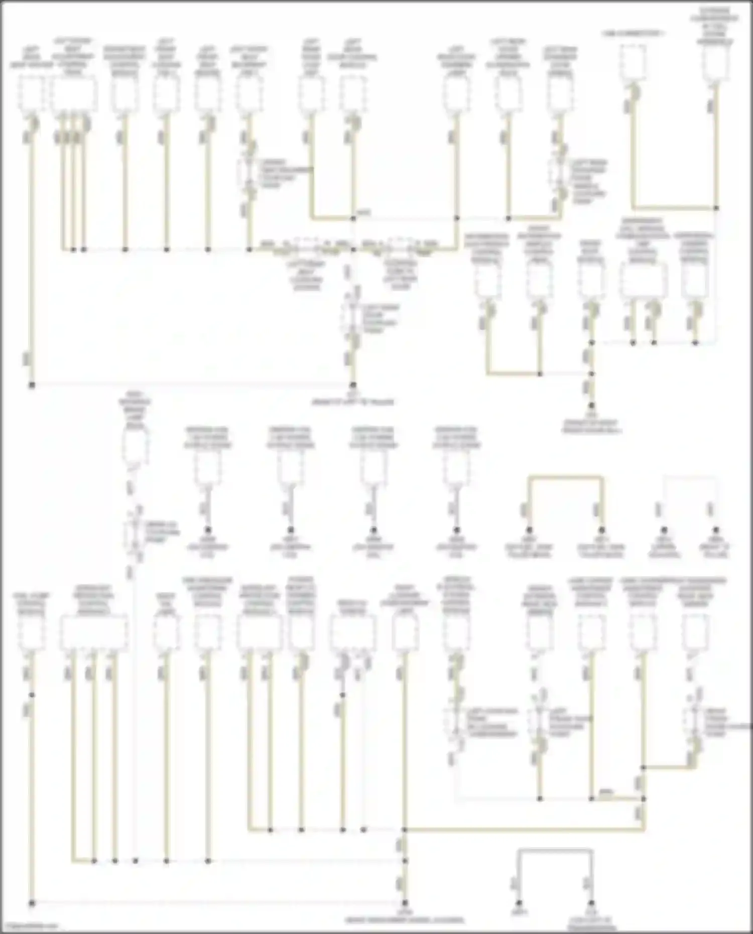 Atlas Volkswagen I facelift 2 (2023-2024): Ground distribution circuit (4 of 4)
