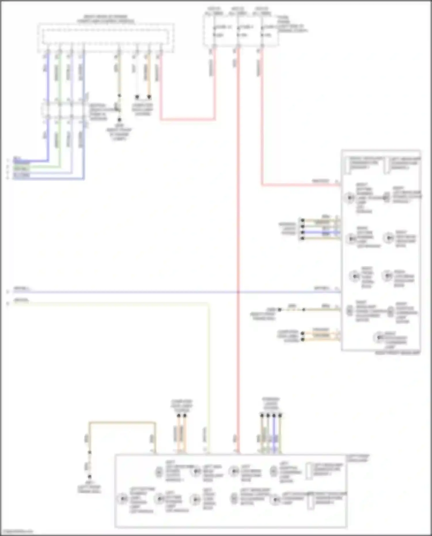Atlas Volkswagen I facelift 2 (2023-2024): Headlights circuit (2 of 2)
