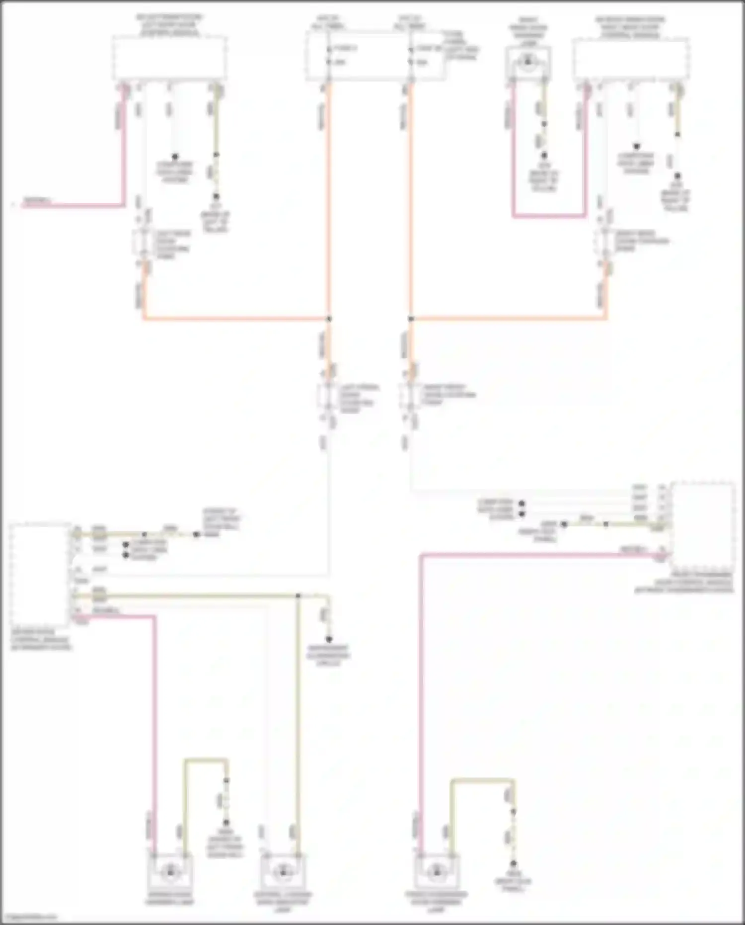 Atlas Volkswagen I facelift 2 (2023-2024): Courtesy lamps circuit (5 of 5)
