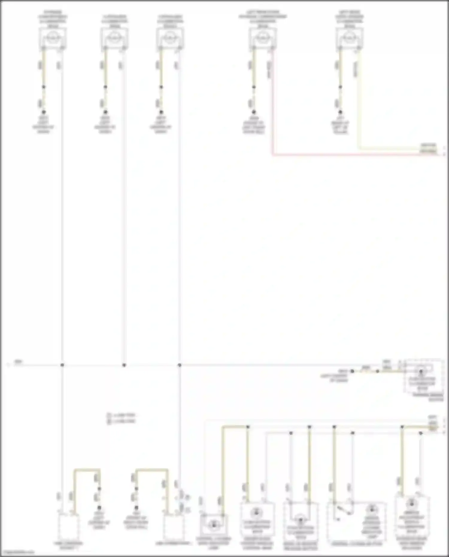 Atlas Volkswagen I facelift 2 (2023-2024): Instrument illumination circuit (2 of 3)