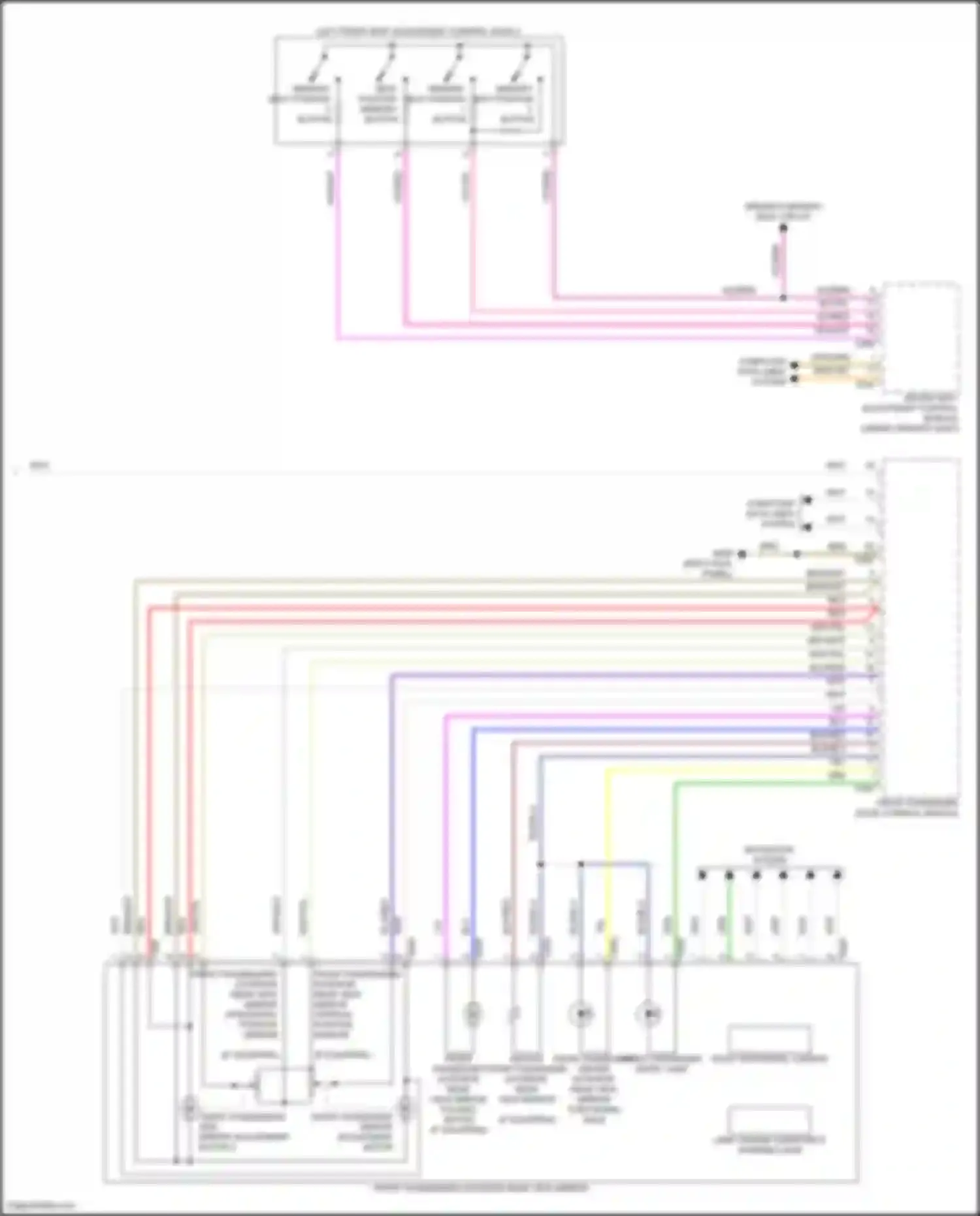 Atlas Volkswagen I facelift 2 (2023-2024): Memory mirrors circuit (2 of 2)