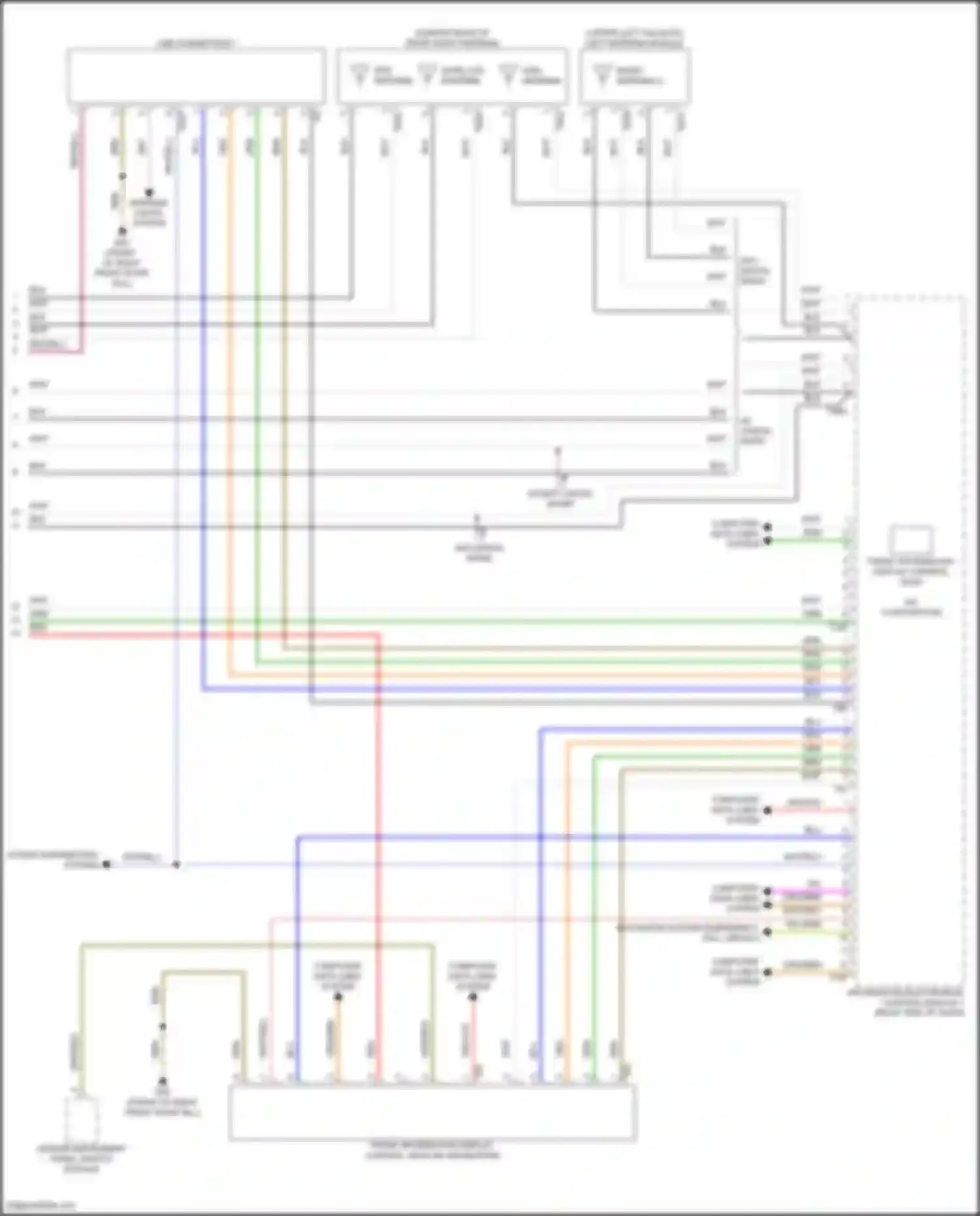 Atlas Volkswagen I facelift 2 (2023-2024): Navigation circuit, w/ amplifier (4 of 4)