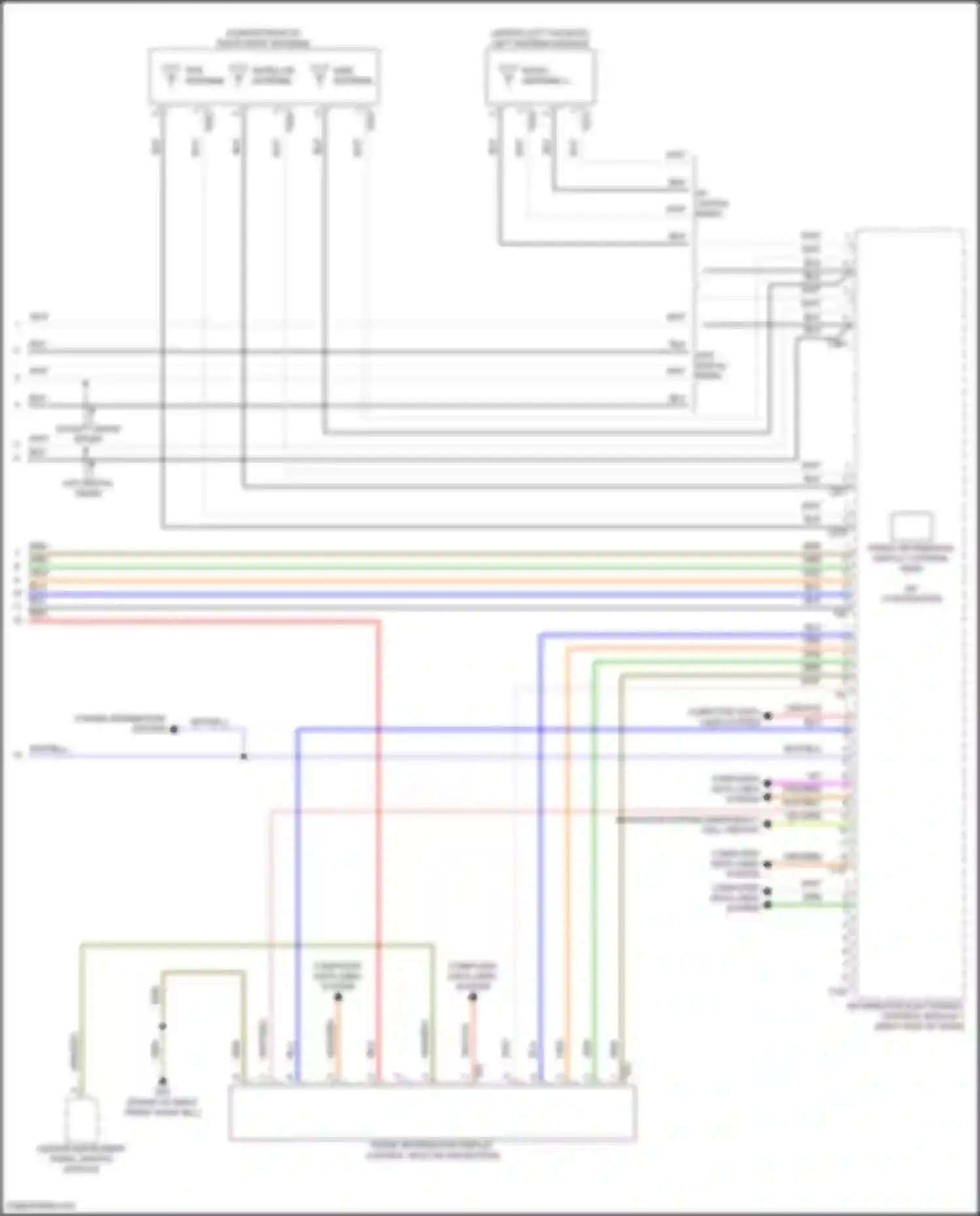 Atlas Volkswagen I facelift 2 (2023-2024): Navigation circuit, w/o amplifier (3 of 3)