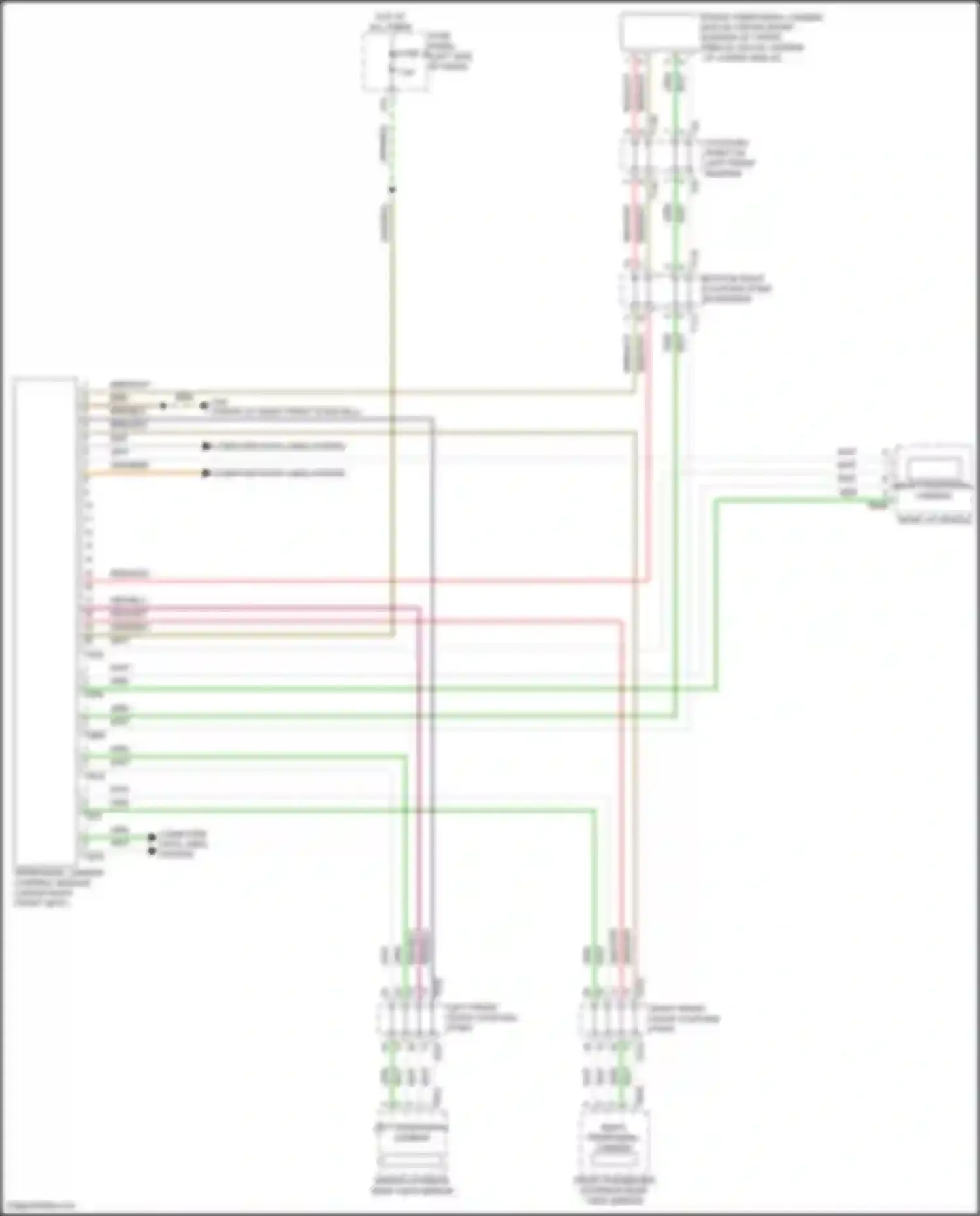 Atlas Volkswagen I facelift 2 (2023-2024): Peripheral camera circuit