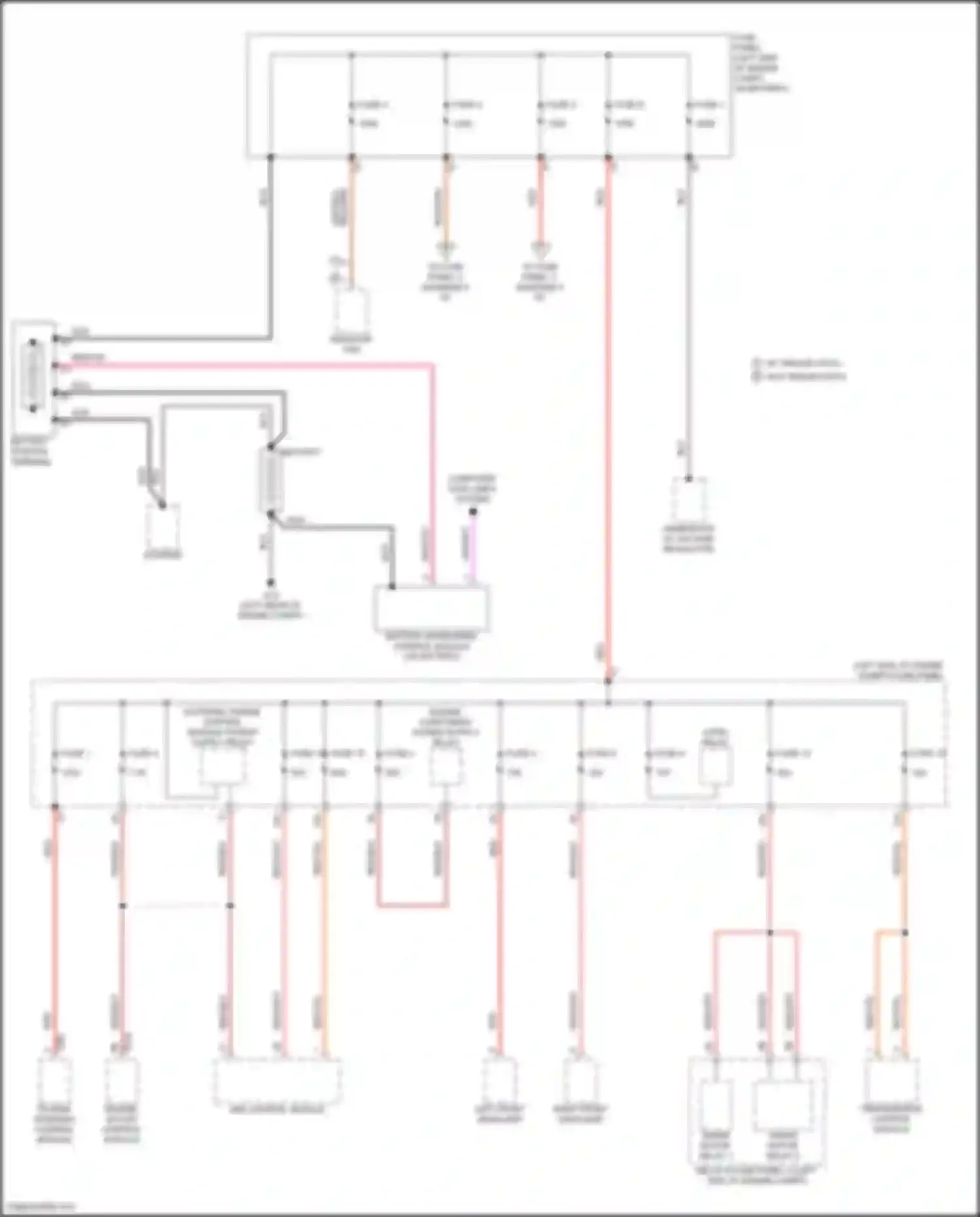 Atlas Volkswagen I facelift 2 (2023-2024): Power distribution circuit (1 of 7)