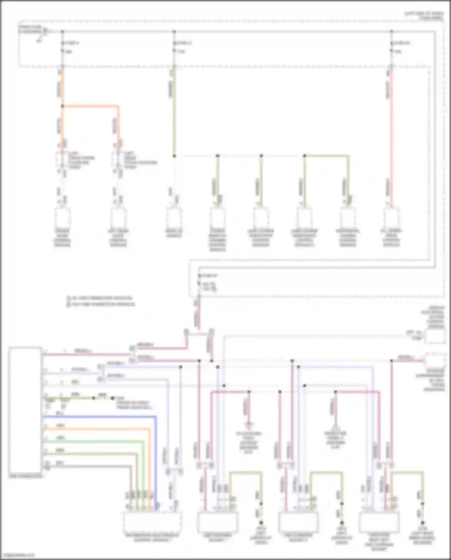 Atlas Volkswagen I facelift 2 (2023-2024): Power distribution circuit (3 of 7)