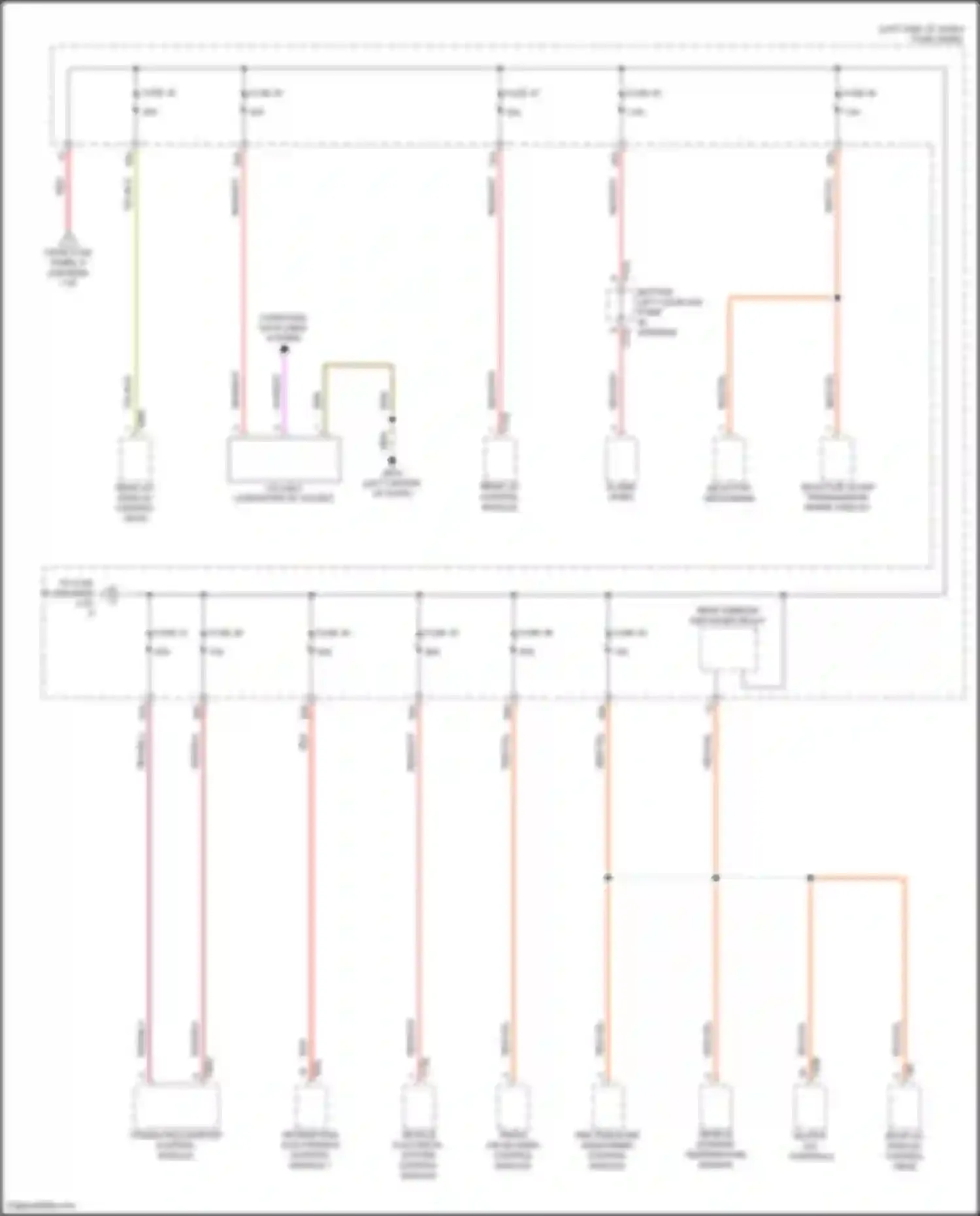 Atlas Volkswagen I facelift 2 (2023-2024): Power distribution circuit (4 of 7)