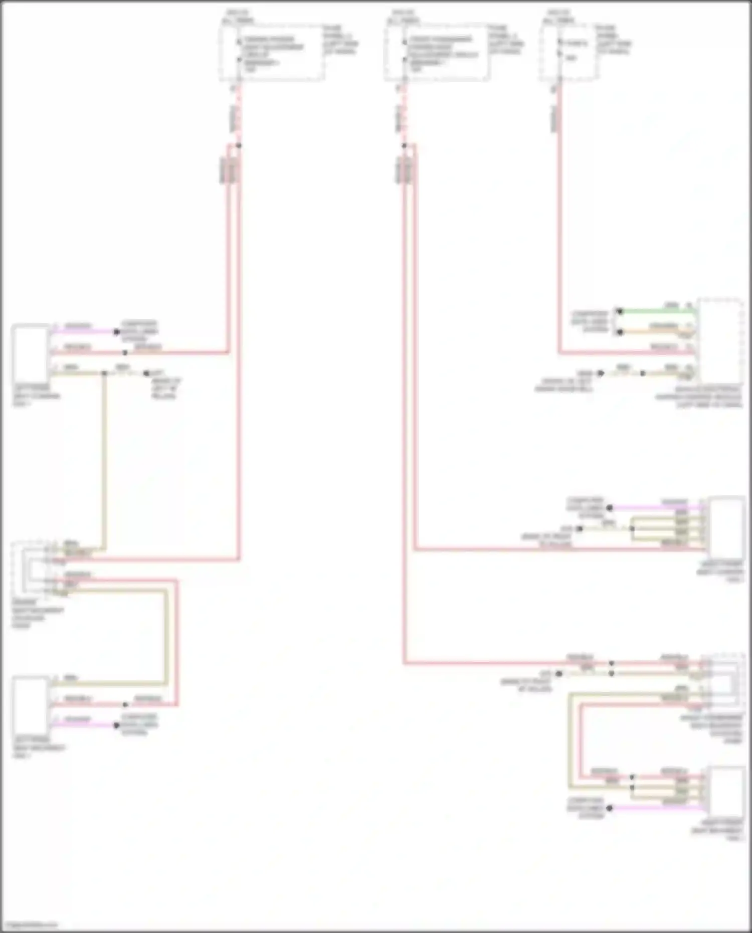 Atlas Volkswagen I facelift 2 (2023-2024): Seat ventilation circuit
