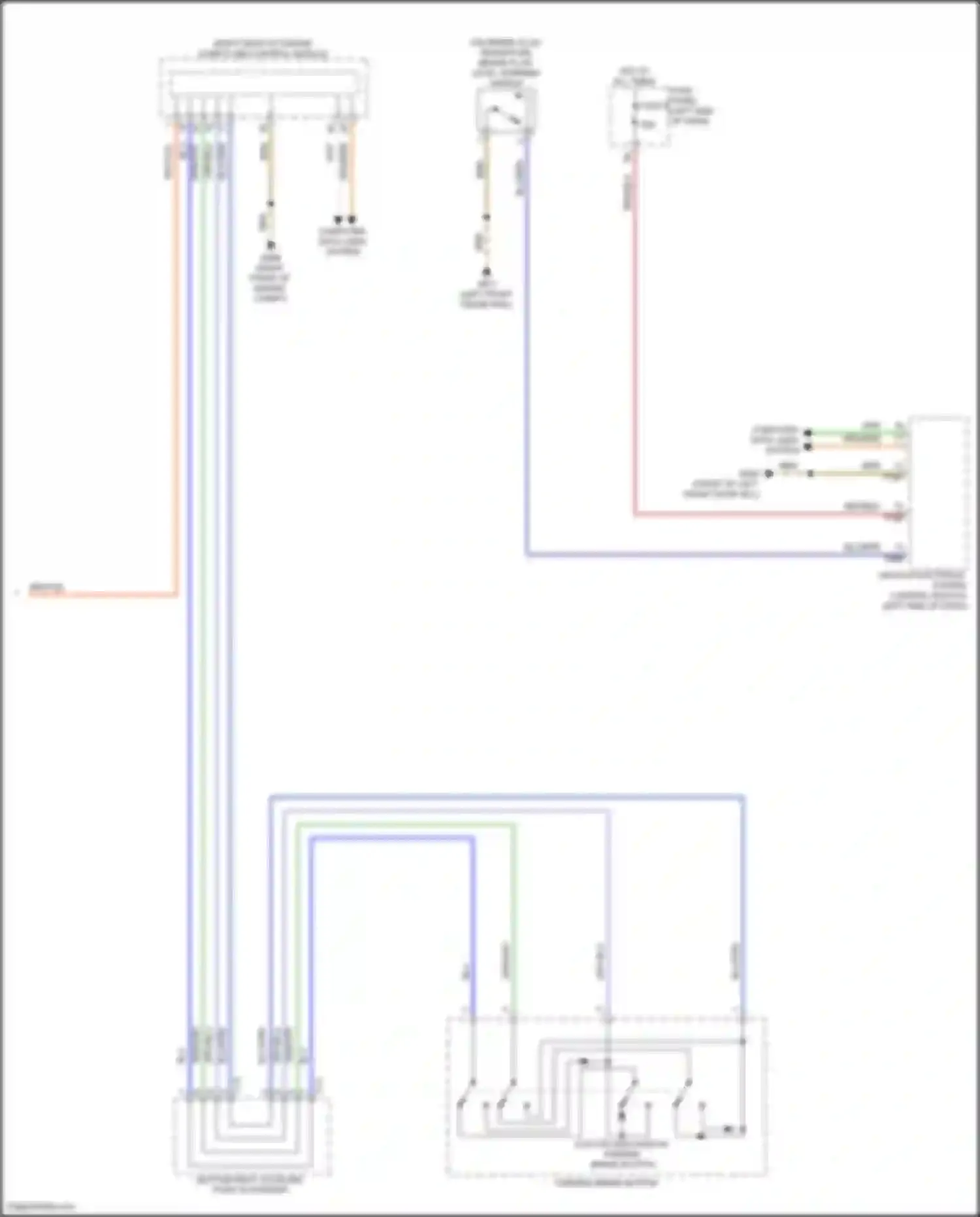 Atlas Volkswagen I facelift 2 (2023-2024): Chime circuit (2 of 2)
