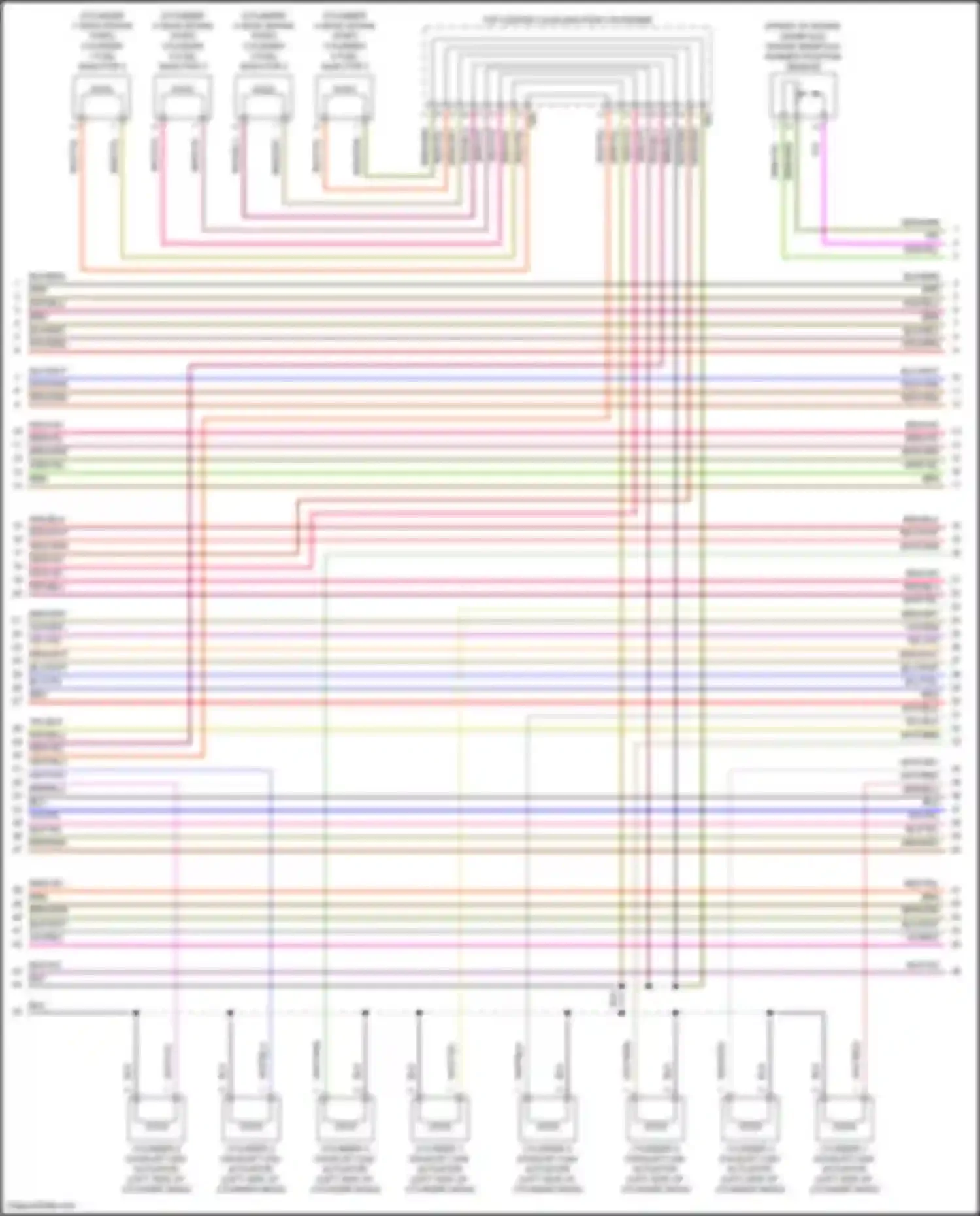 Atlas Volkswagen I facelift (2020-2023): Wiring diagram engine performance 2.0l turbo (5 of 8)