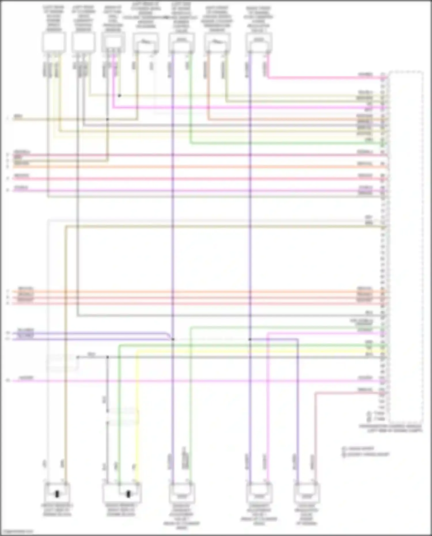 Atlas Volkswagen I facelift (2020-2023): Wiring diagram engine performance 3.6l (7 of 7)