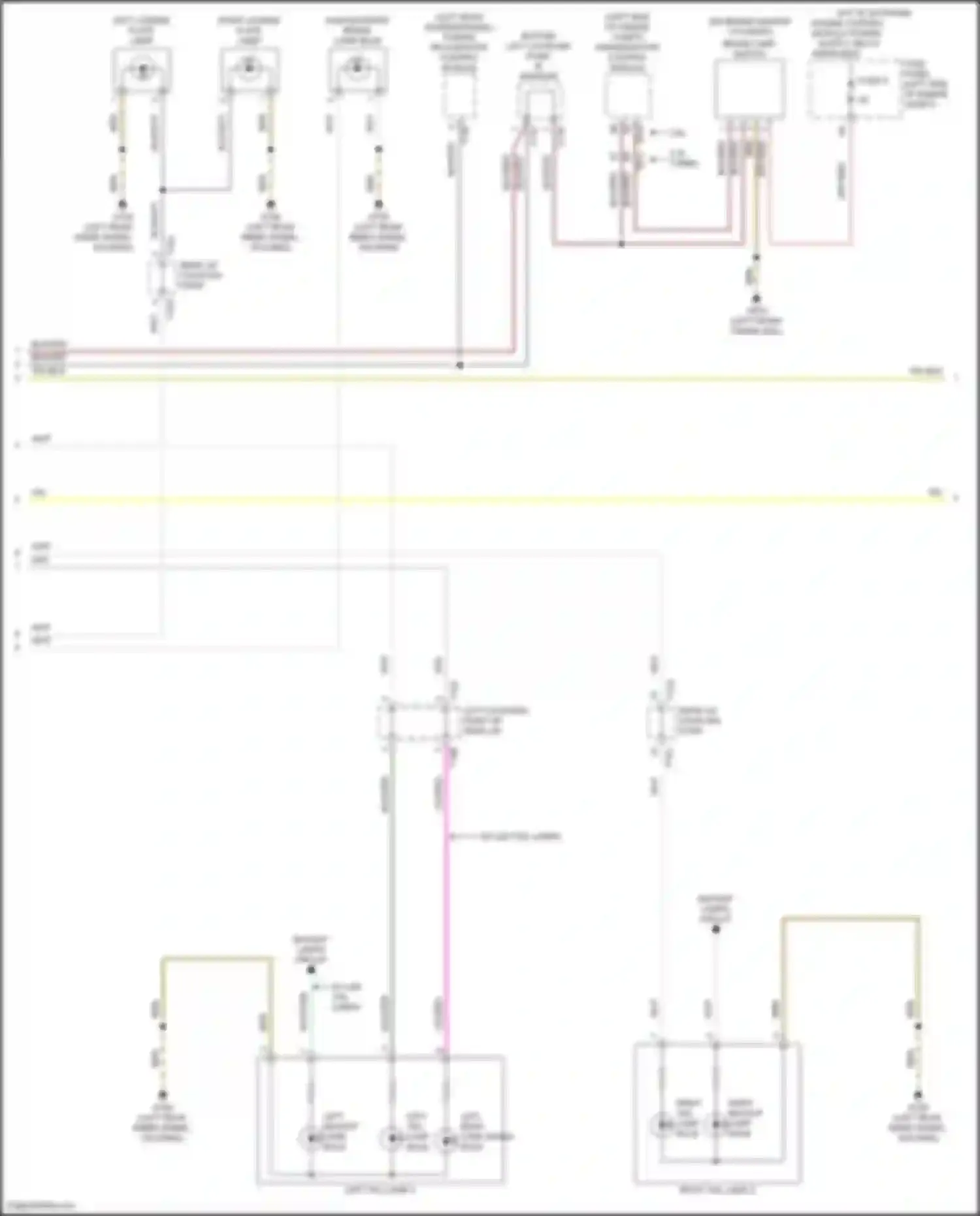 Atlas Volkswagen I facelift (2020-2023): Exterior lamps circuit (2 of 3)