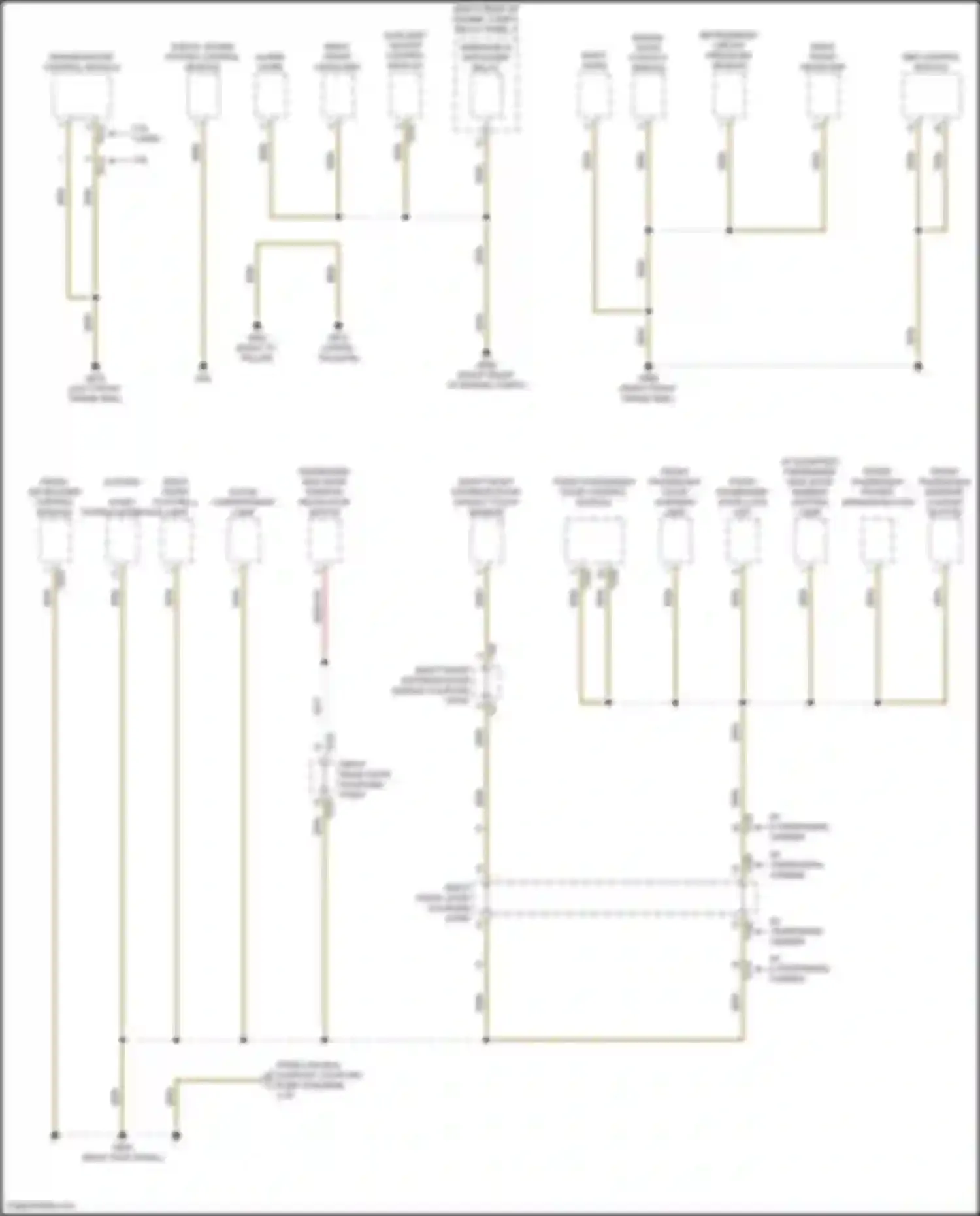 Atlas Volkswagen I facelift (2020-2023): Ground distribution circuit (3 of 5)