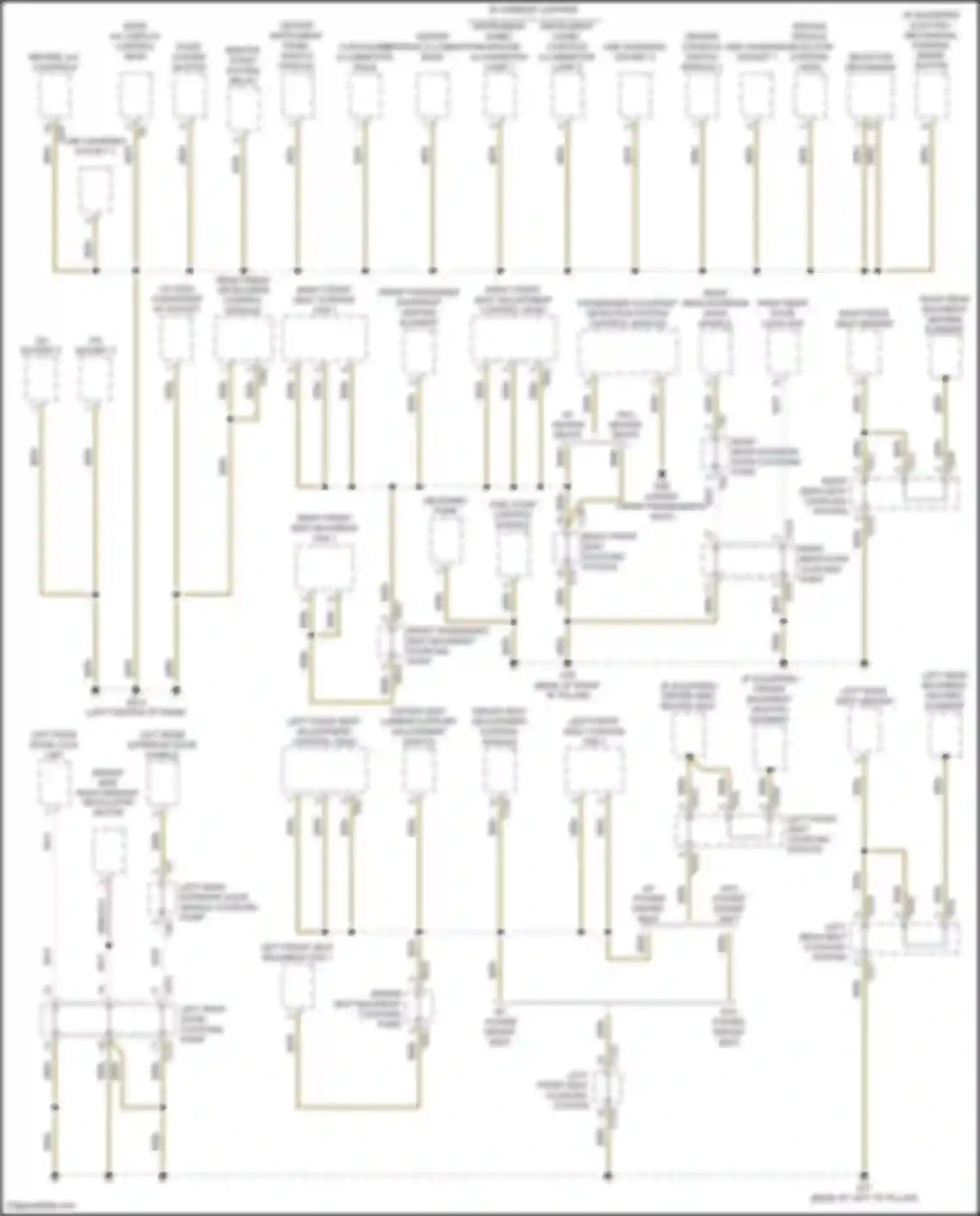 Atlas Volkswagen I facelift (2020-2023): Ground distribution circuit (4 of 5)