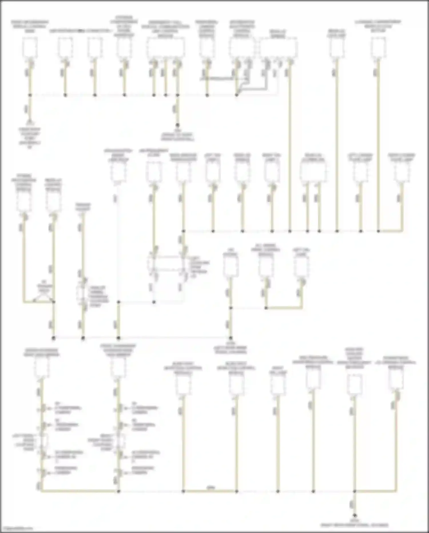 Atlas Volkswagen I facelift (2020-2023): Ground distribution circuit (5 of 5)