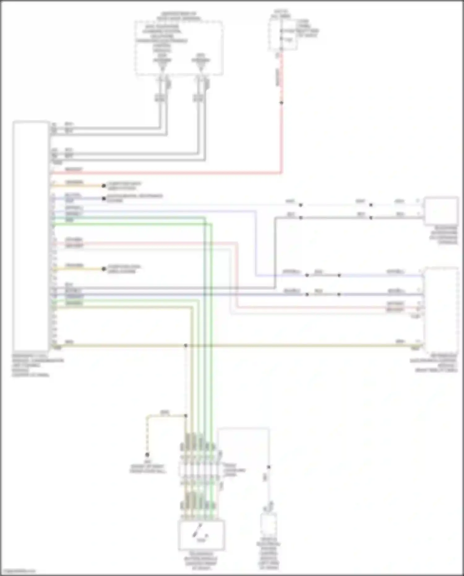 Atlas Volkswagen I facelift (2020-2023): Emergency call circuit, w/ standard radio