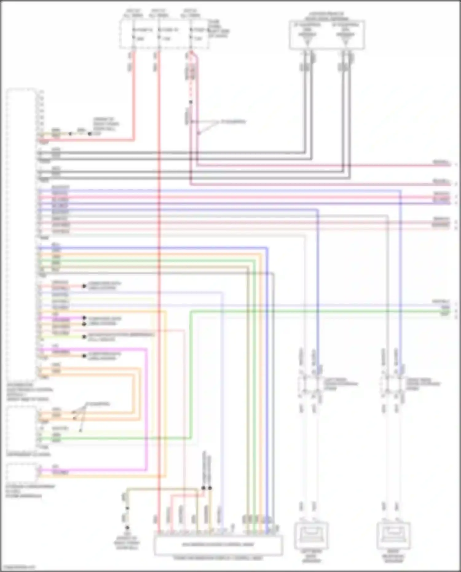 Atlas Volkswagen I facelift (2020-2023): Navigation circuit, w/o amplifier (1 of 2)