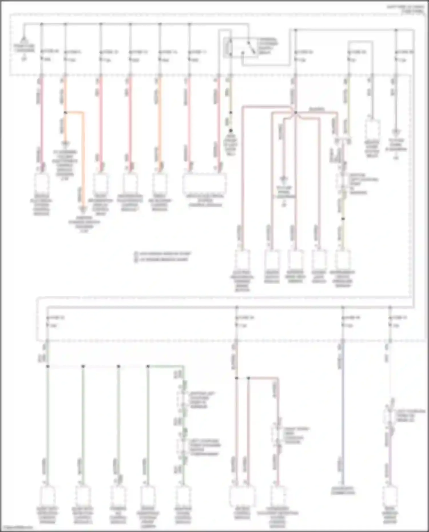 Atlas Volkswagen I facelift (2020-2023): Power distribution circuit (4 of 5)