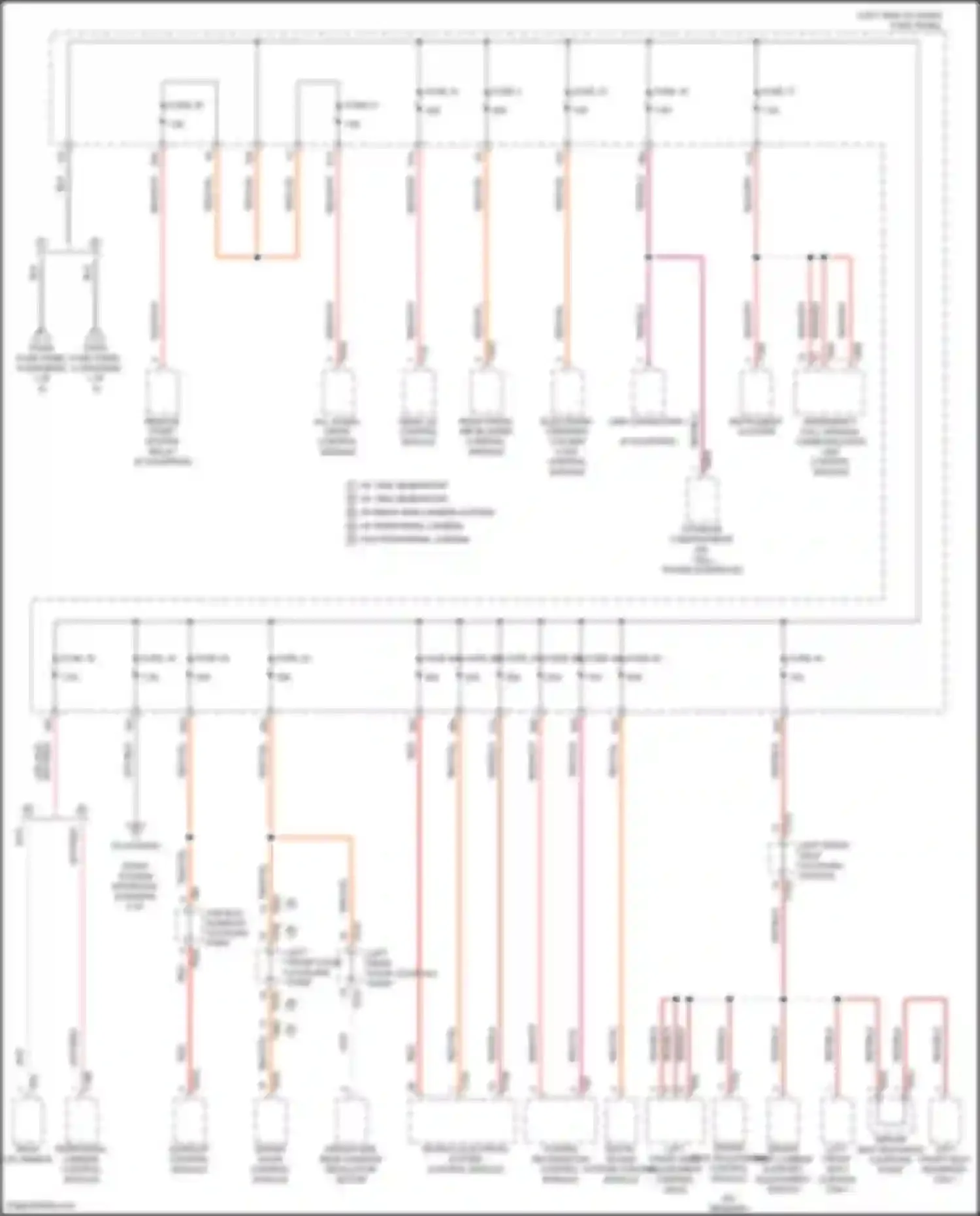 Atlas Volkswagen I facelift (2020-2023): Power distribution circuit (5 of 5)