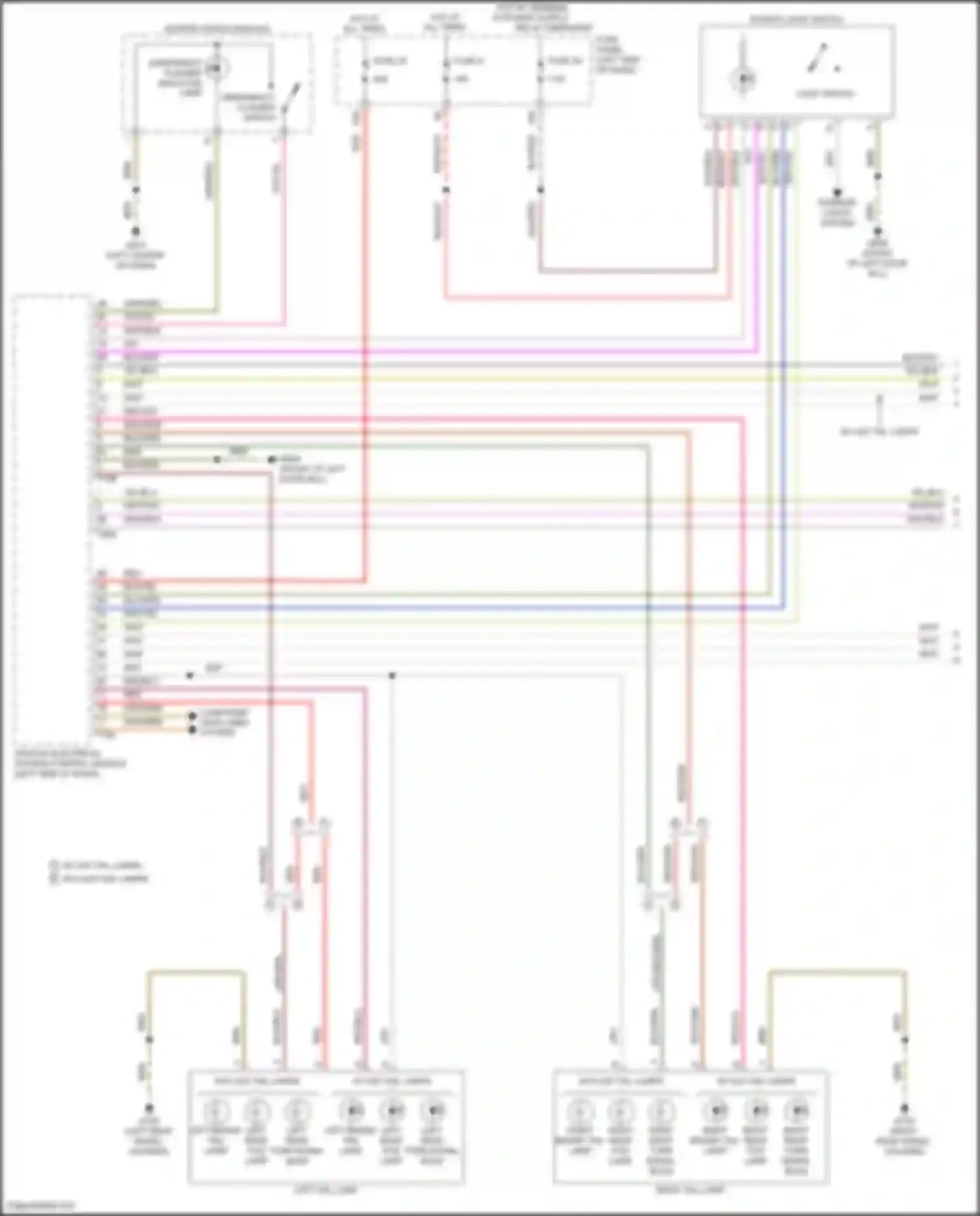 Atlas Volkswagen I (2017-2020): Exterior lamps circuit (1 of 3)