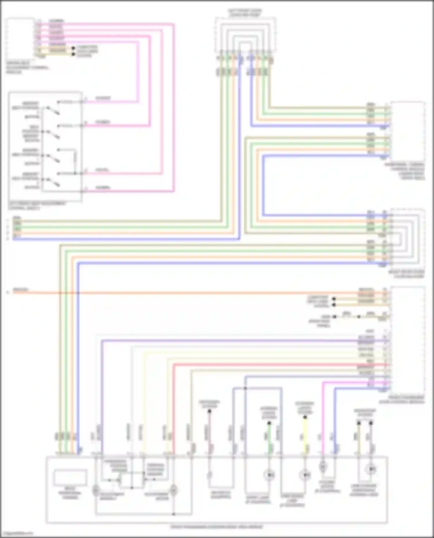 Atlas Volkswagen I (2017-2020): Memory mirrors circuit (2 of 2)