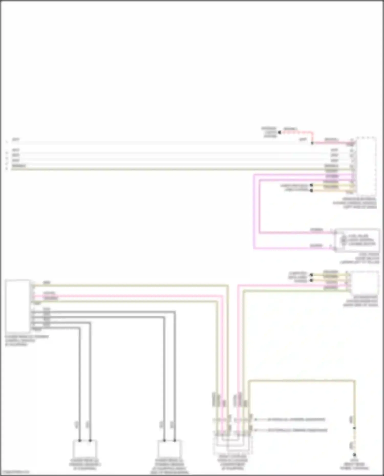 Atlas Volkswagen I (2017-2020): Trunk & fuel door release circuit (3 of 3)
