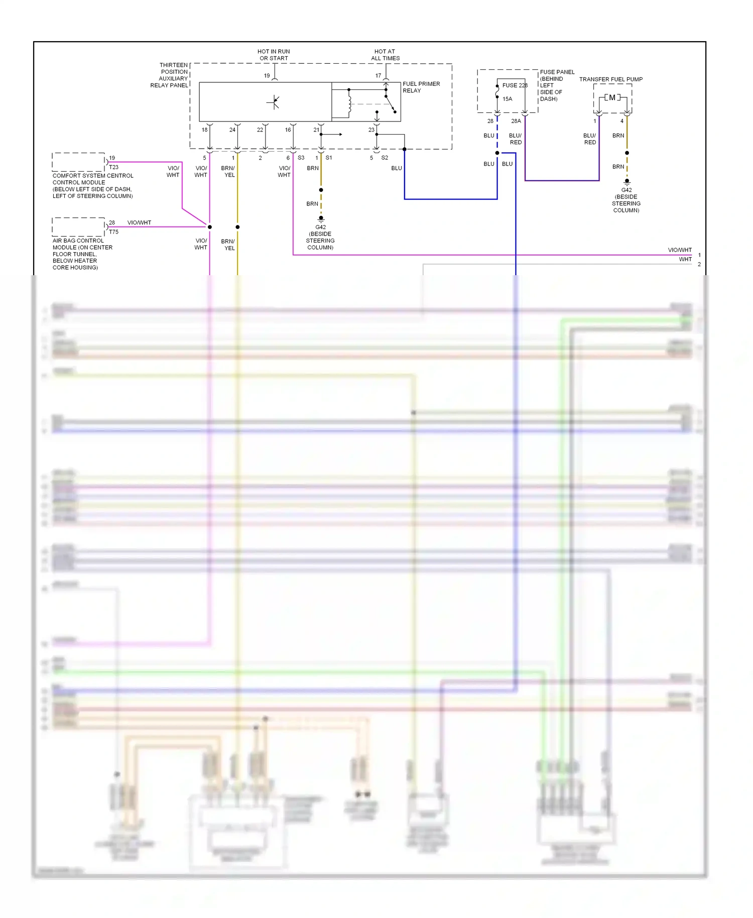 Volkswagen Beetle A4 facelift (2005-2011) computer data lines system wiring diagram  (9 of 24)