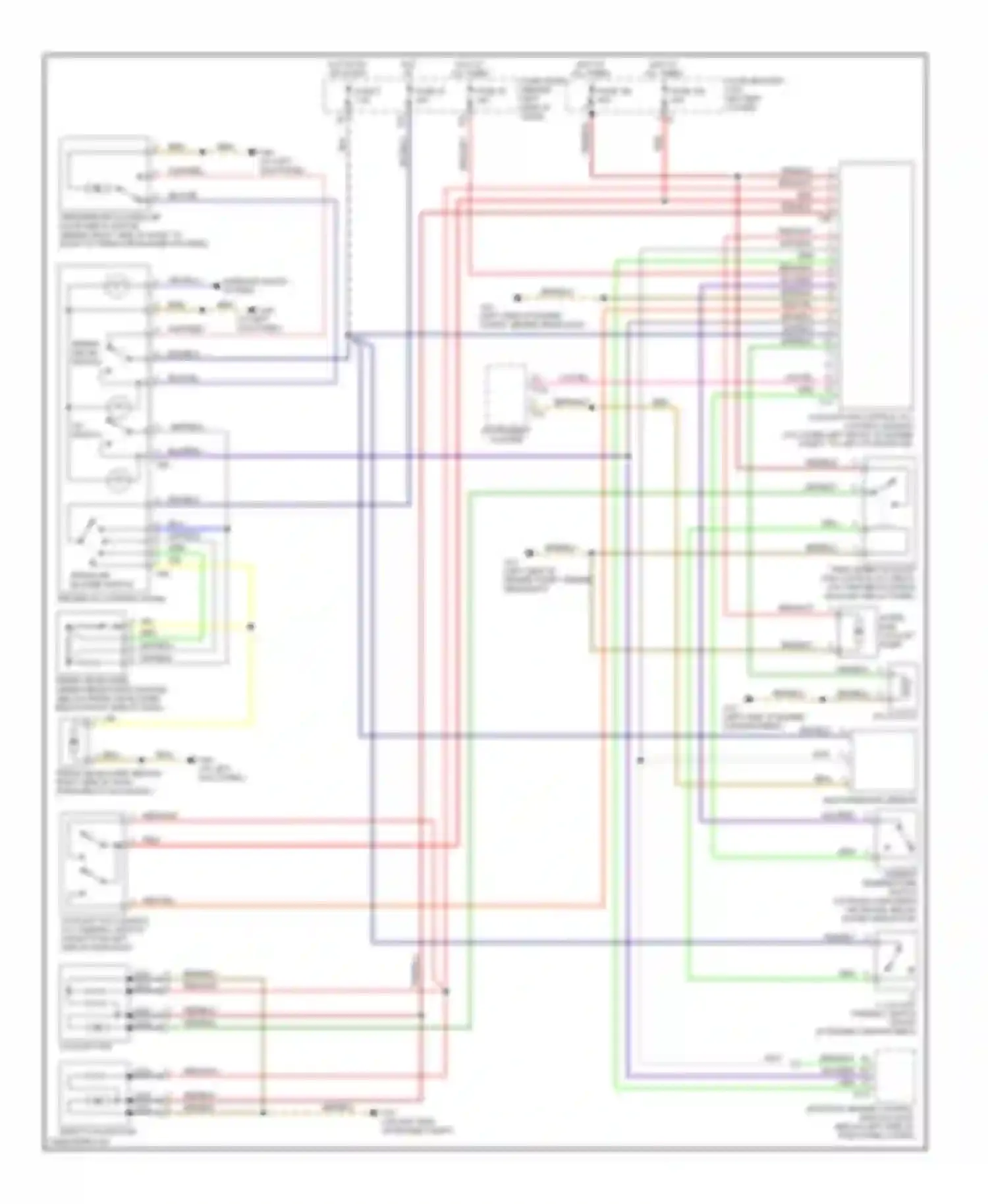 Beetle Volkswagen A4 (1997-2005): 1.8l turbo, manual a/c circuit