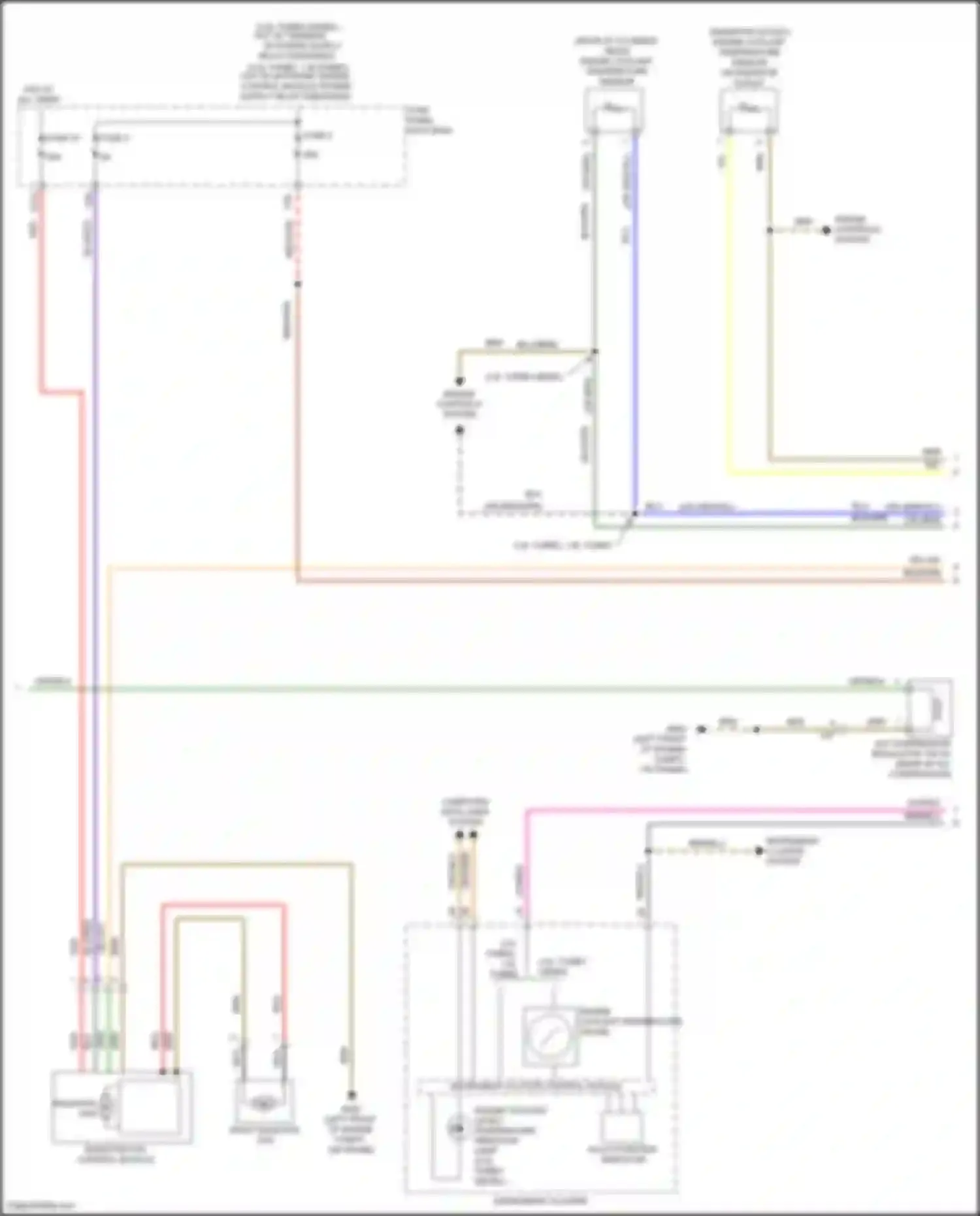 Beetle Volkswagen A5 (2011-2019): Manual a/c circuit (2 of 3)