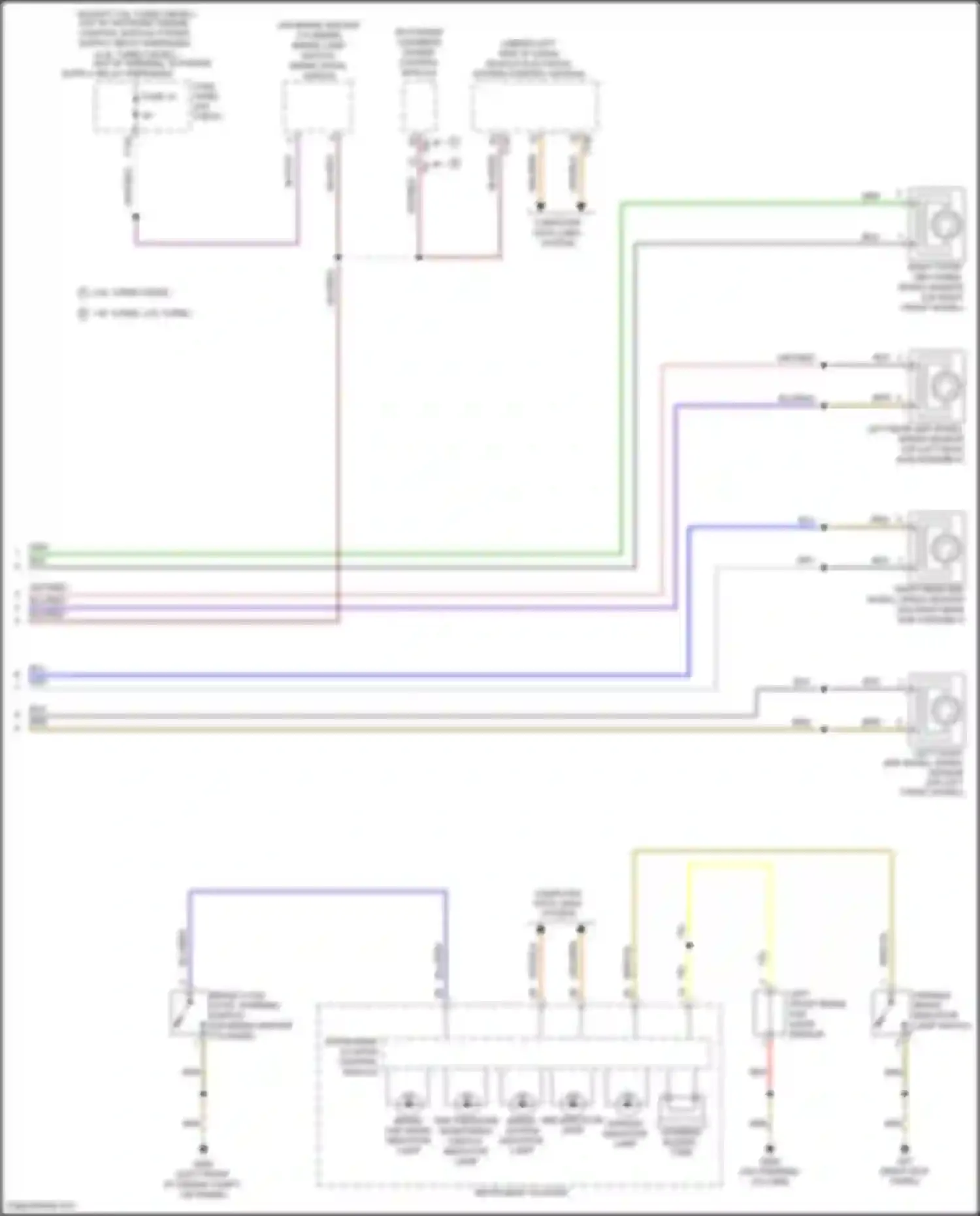 Beetle Volkswagen A5 (2011-2019): Anti-lock brakes circuit (2 of 2)