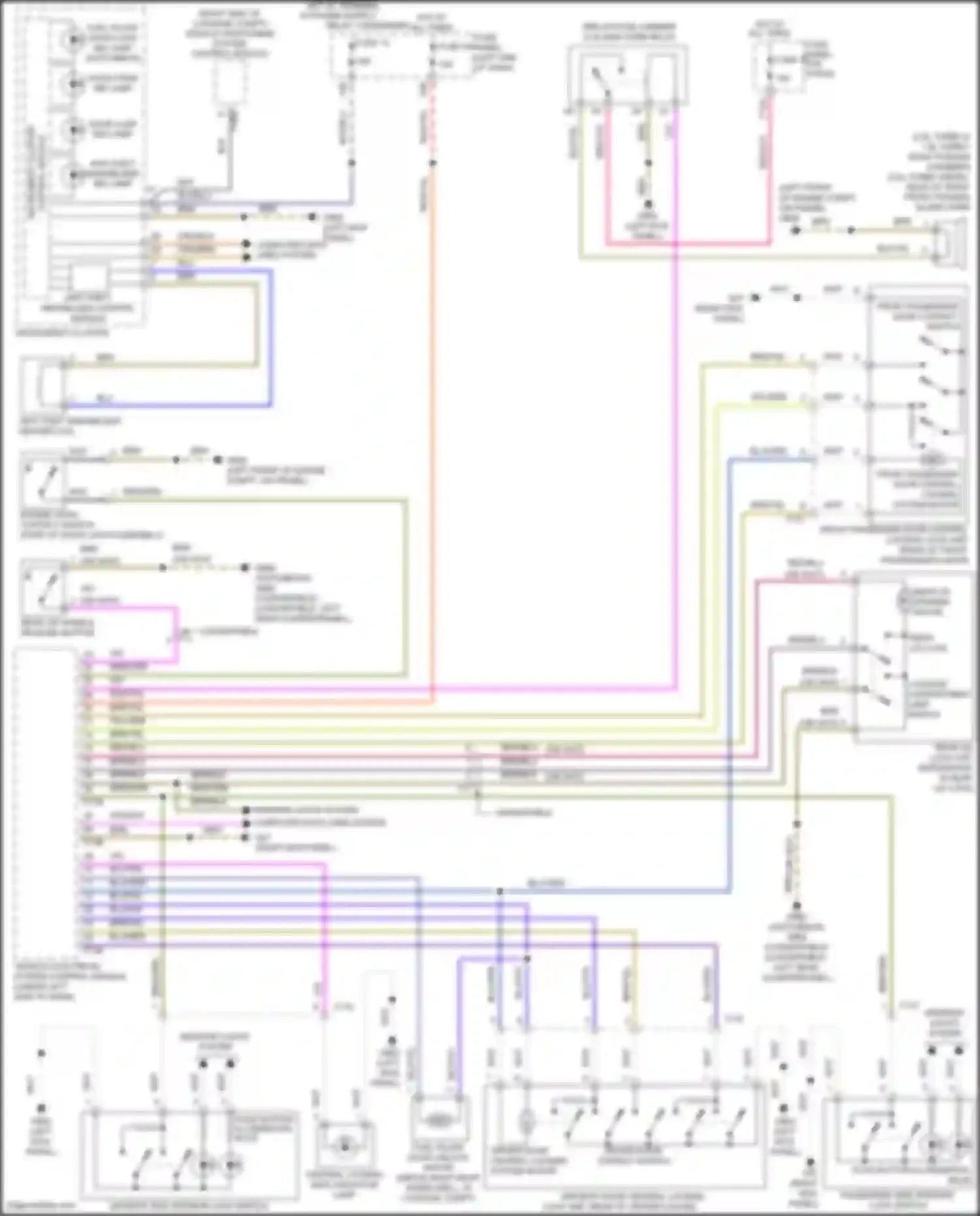Beetle Volkswagen A5 (2011-2019): Forced entry circuit