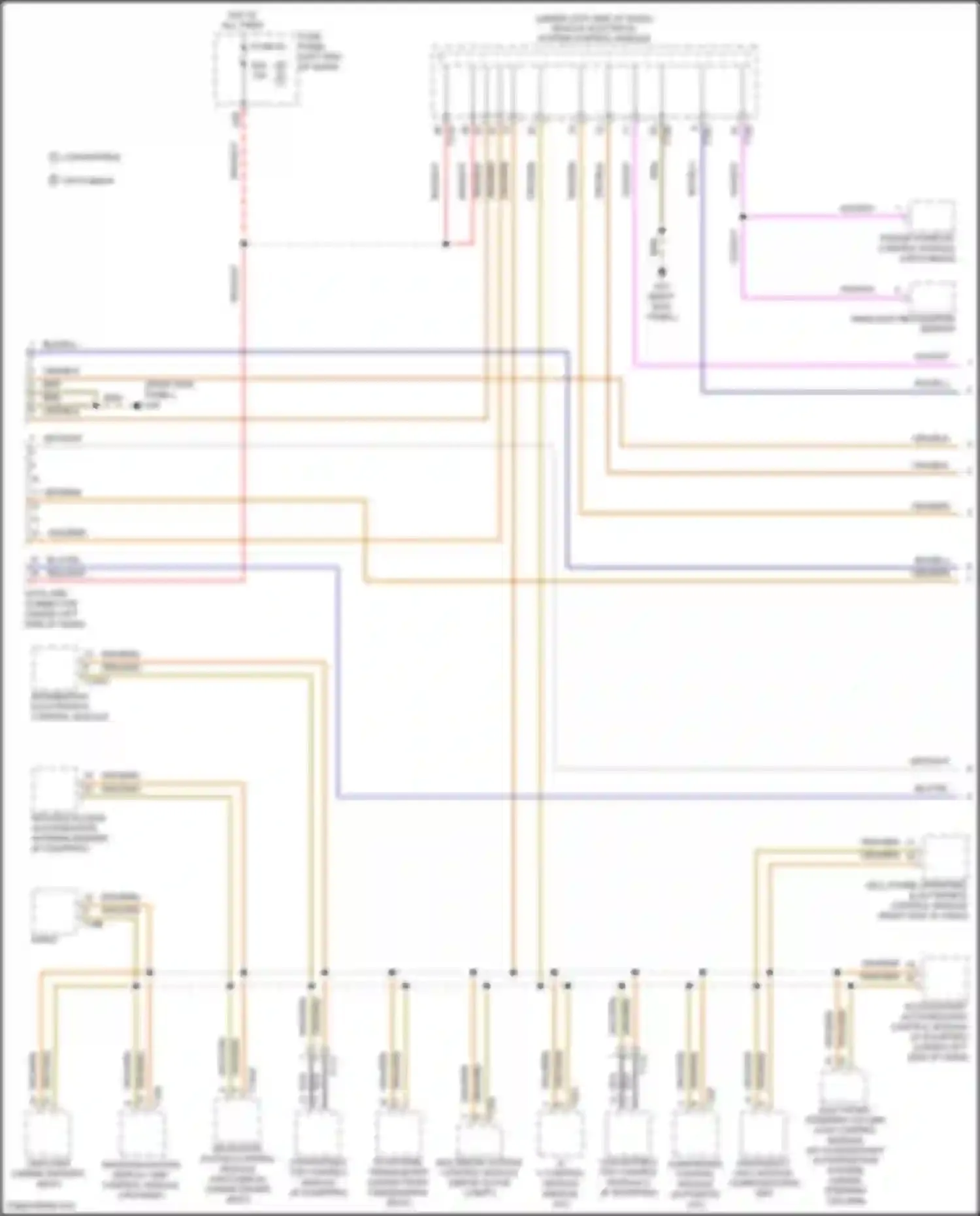 Beetle Volkswagen A5 (2011-2019): Computer data lines circuit (1 of 2)
