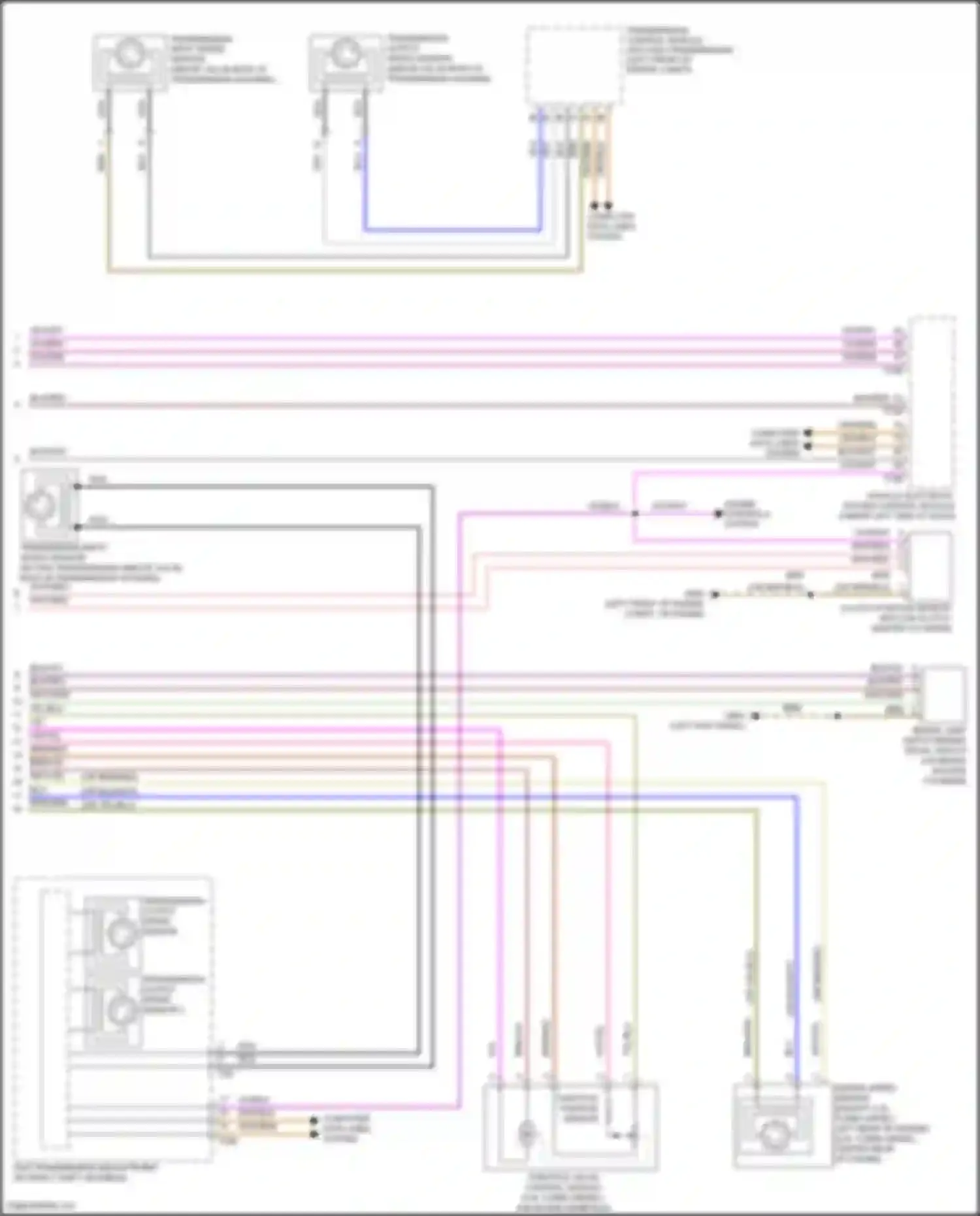 Beetle Volkswagen A5 (2011-2019): Cruise control circuit (2 of 2)