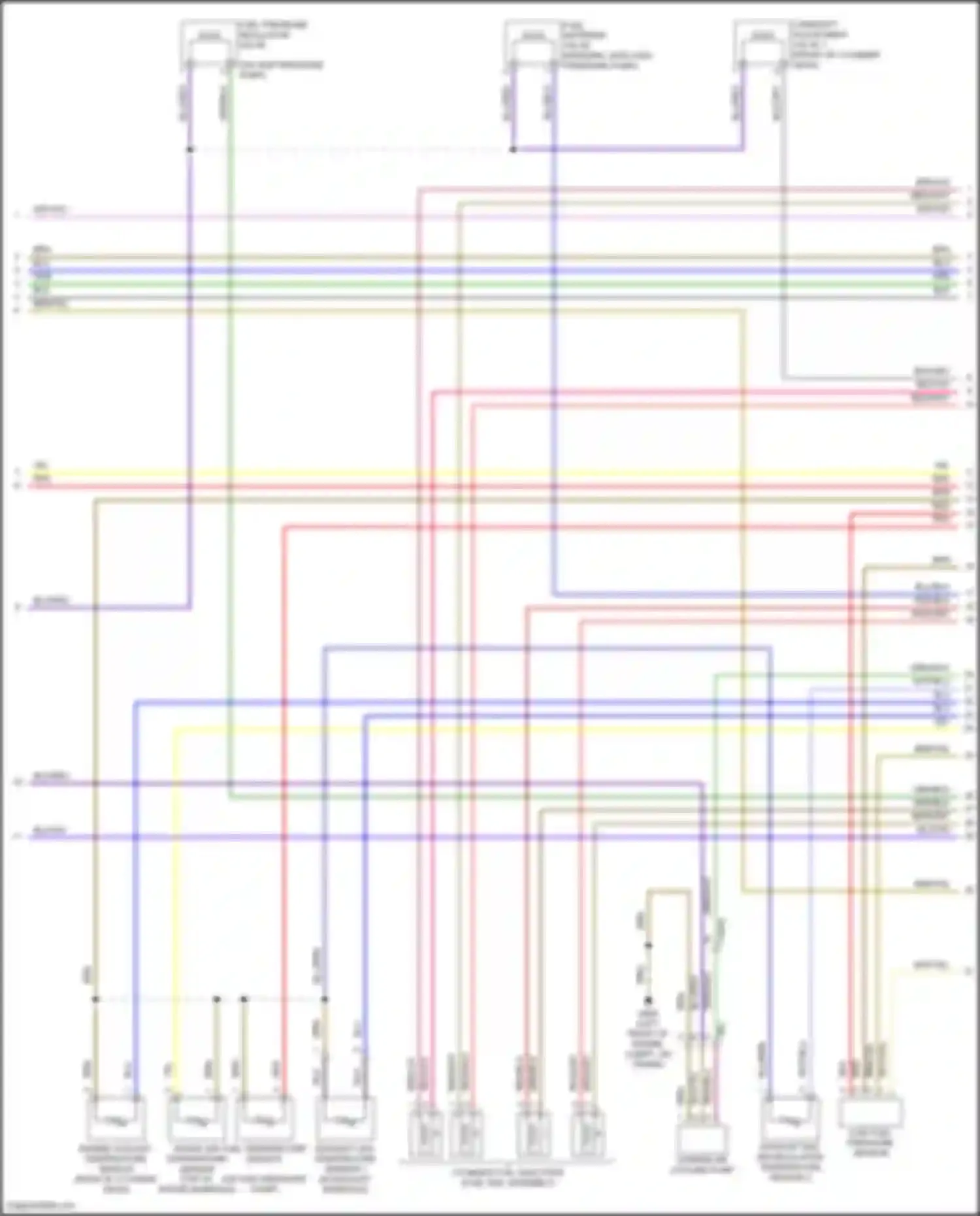 Beetle Volkswagen A5 (2011-2019): Wiring diagram engine performance 2.0l turbo diesel (7 of 8)