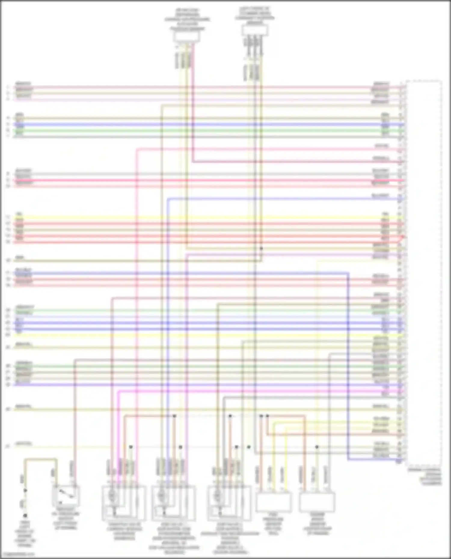 Beetle Volkswagen A5 (2011-2019): Wiring diagram engine performance 2.0l turbo diesel (8 of 8)