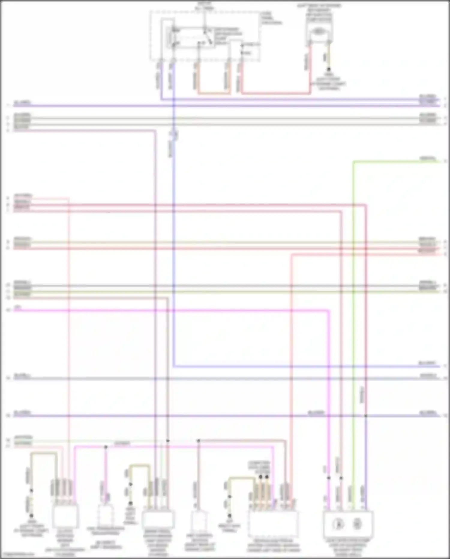 Beetle Volkswagen A5 (2011-2019): Wiring diagram engine performance 2.0l turbo (2 of 6)