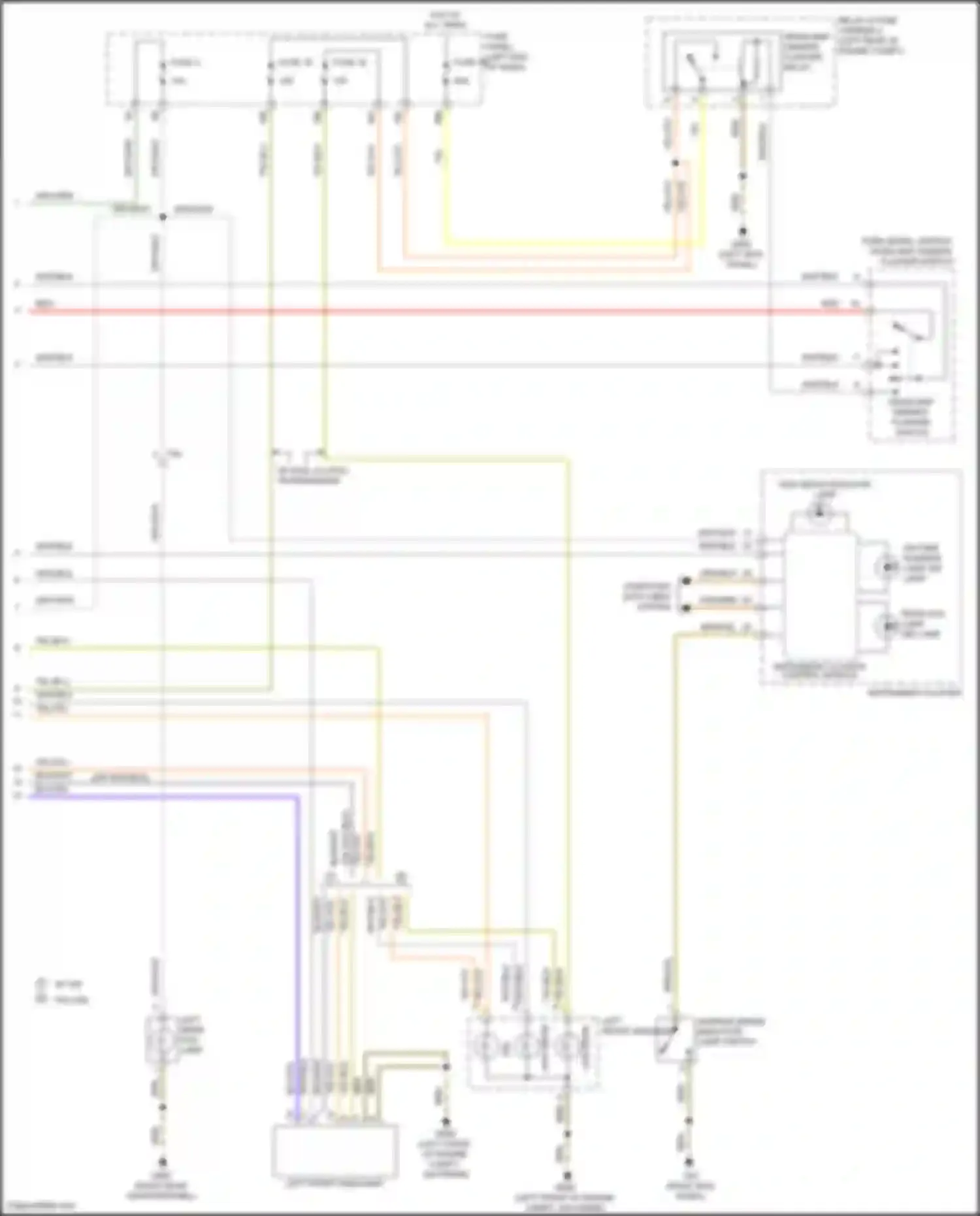 Beetle Volkswagen A5 (2011-2019): Headlights circuit (2 of 2)