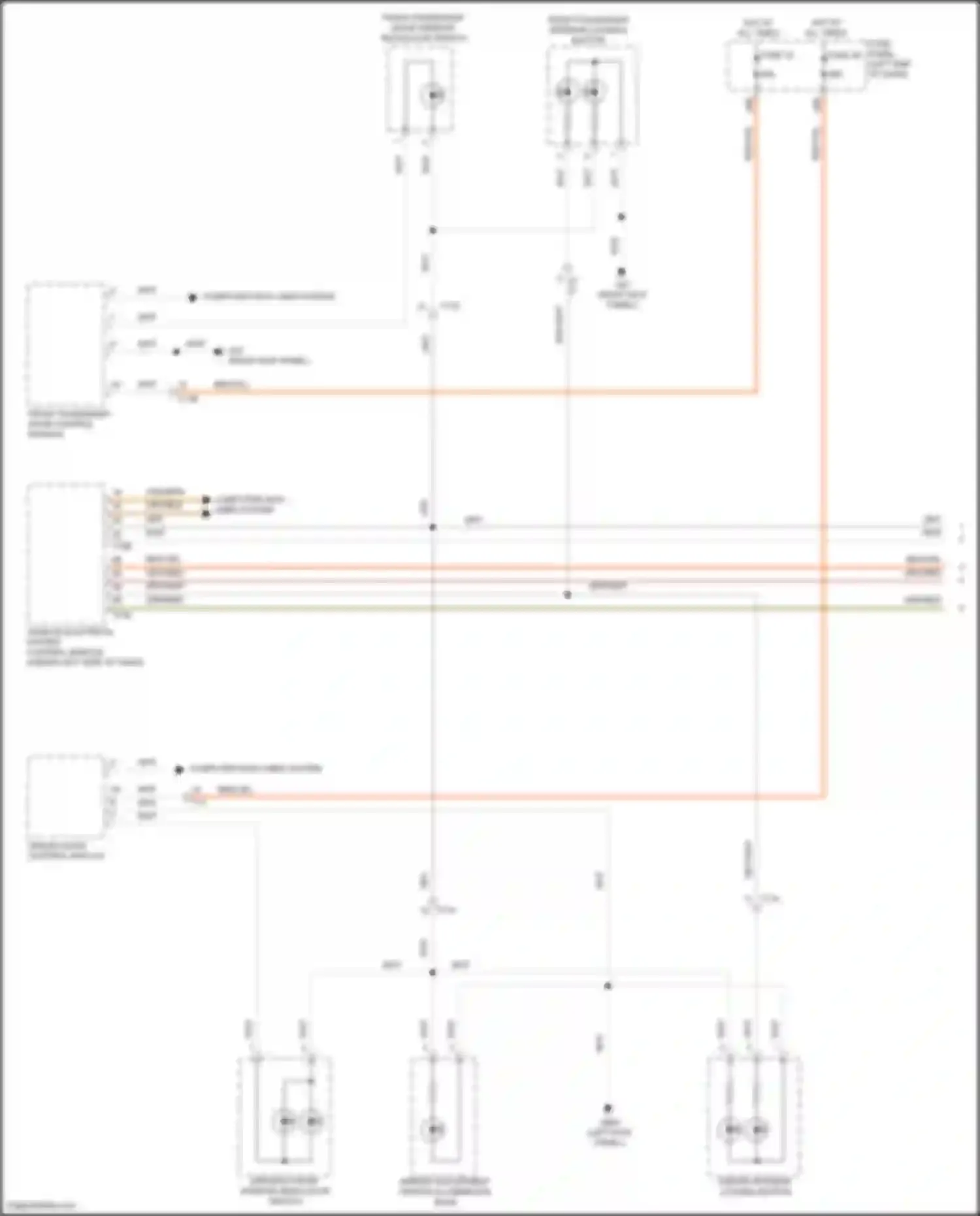 Beetle Volkswagen A5 (2011-2019): Instrument illumination circuit (1 of 2)