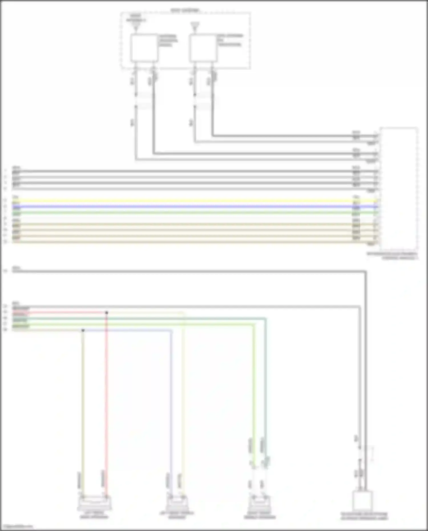Beetle Volkswagen A5 (2011-2019): Navigation circuit, w/o rns 510 w/ amplifier (3 of 3)