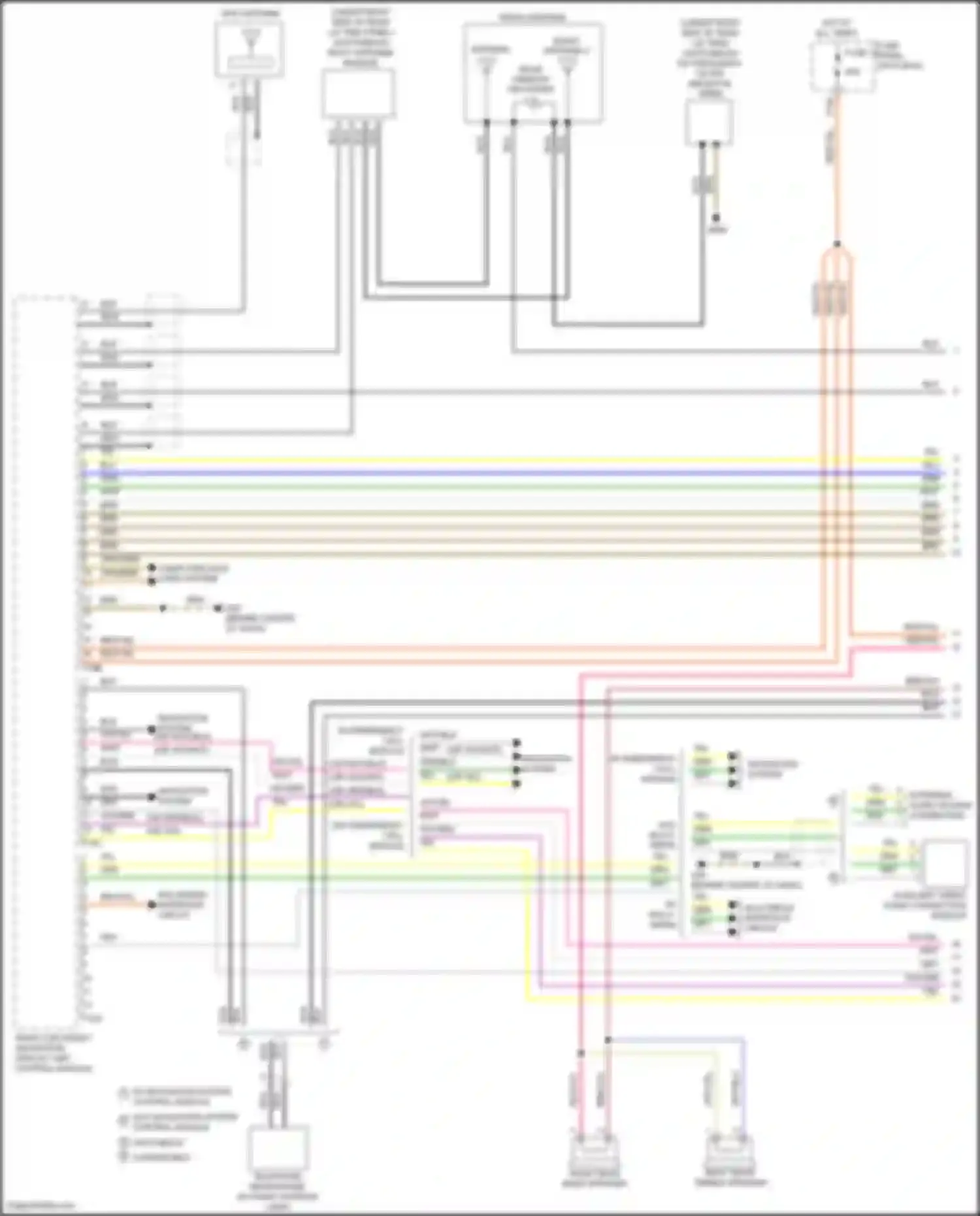 Beetle Volkswagen A5 (2011-2019): Navigation circuit, w/ rns 510 & amplifier (1 of 4)