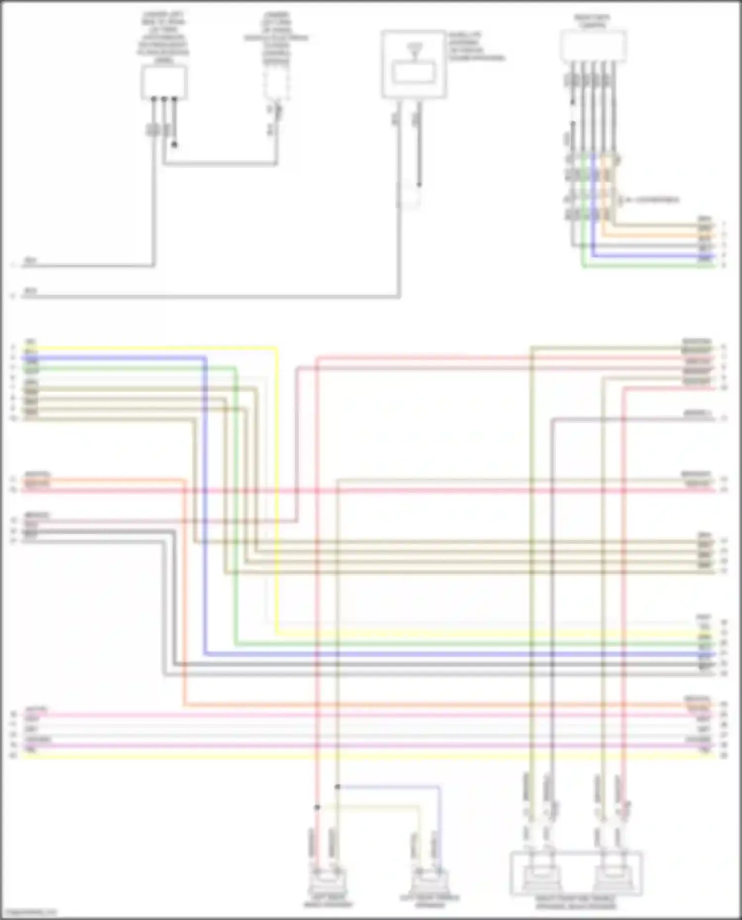 Beetle Volkswagen A5 (2011-2019): Navigation circuit, w/ rns 510 & amplifier (2 of 4)