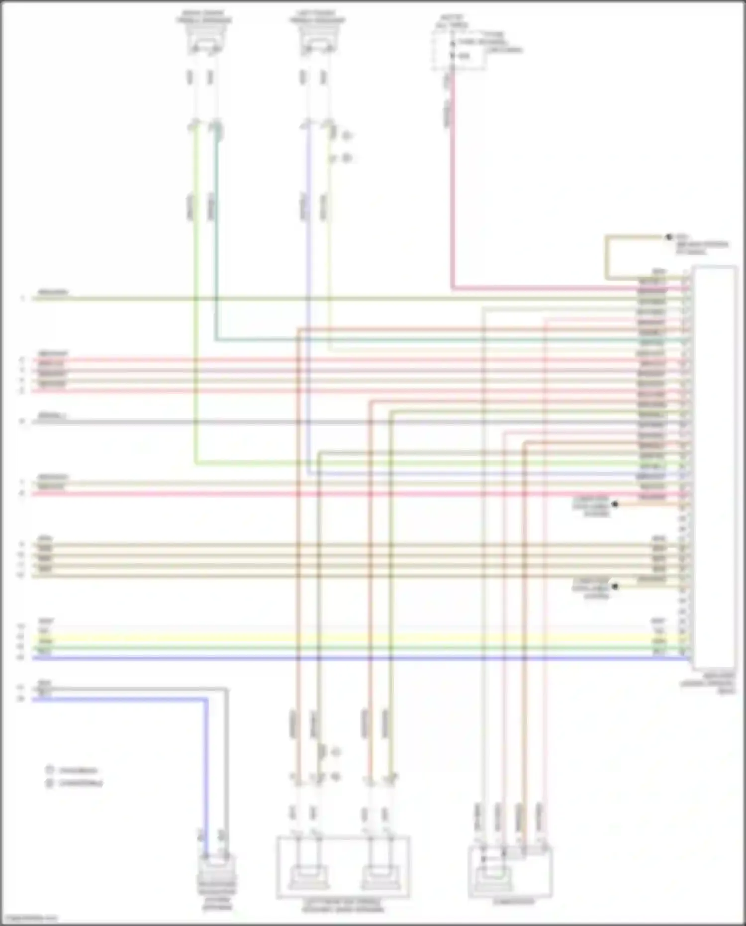 Beetle Volkswagen A5 (2011-2019): Navigation circuit, w/ rns 510 & amplifier (4 of 4)