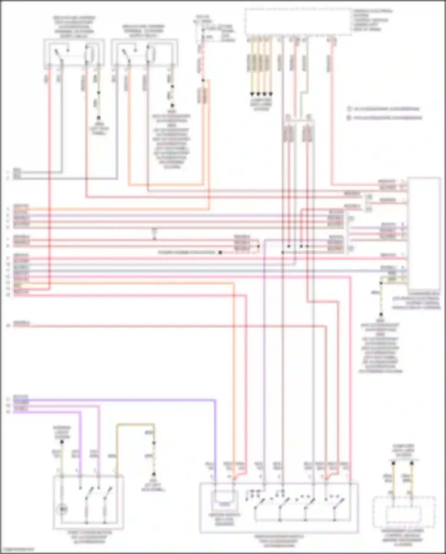 Beetle Volkswagen A5 (2011-2019): 1.8l turbo, starting circuit (2 of 2)