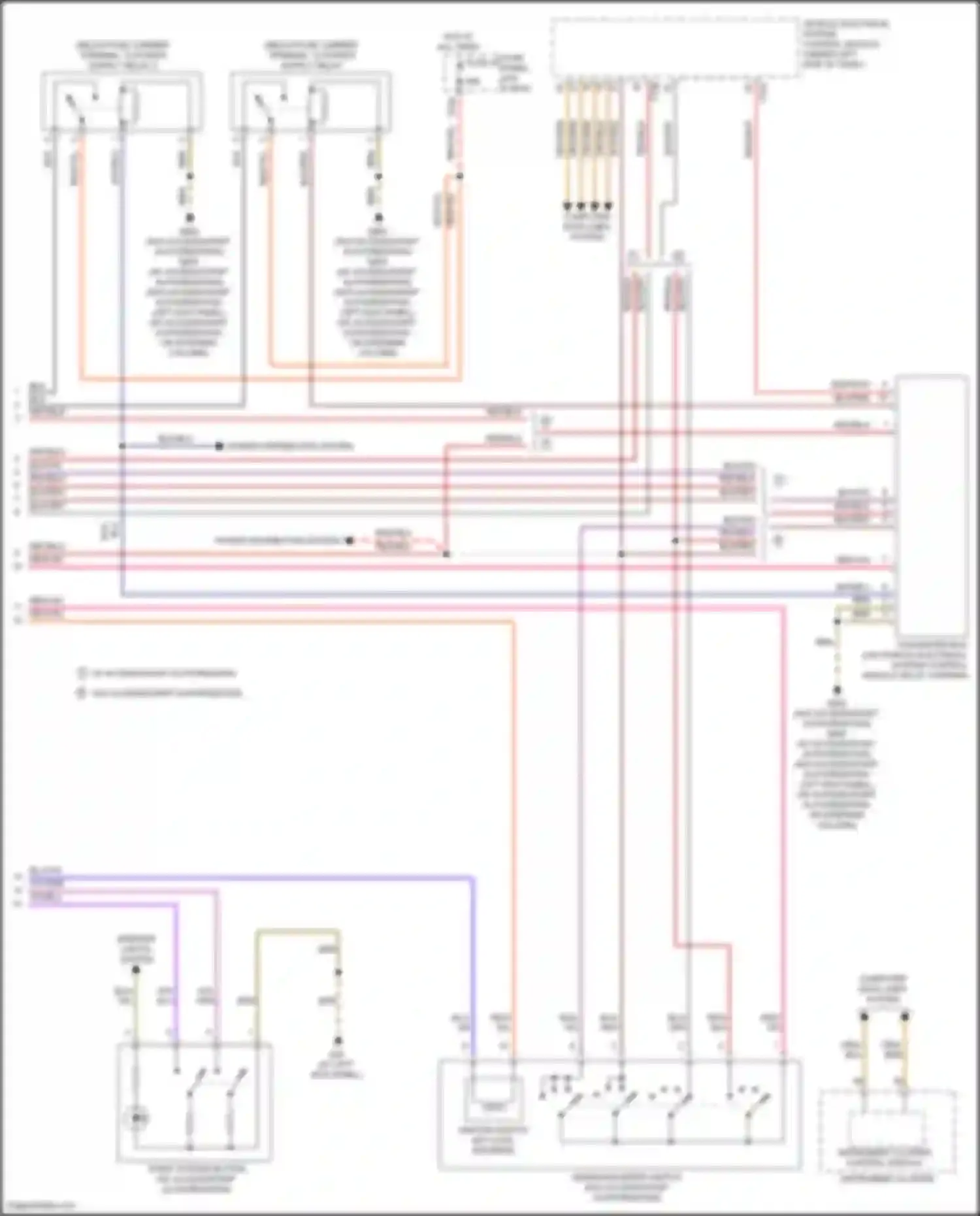 Beetle Volkswagen A5 (2011-2019): 2.0l turbo diesel, starting circuit (2 of 2)